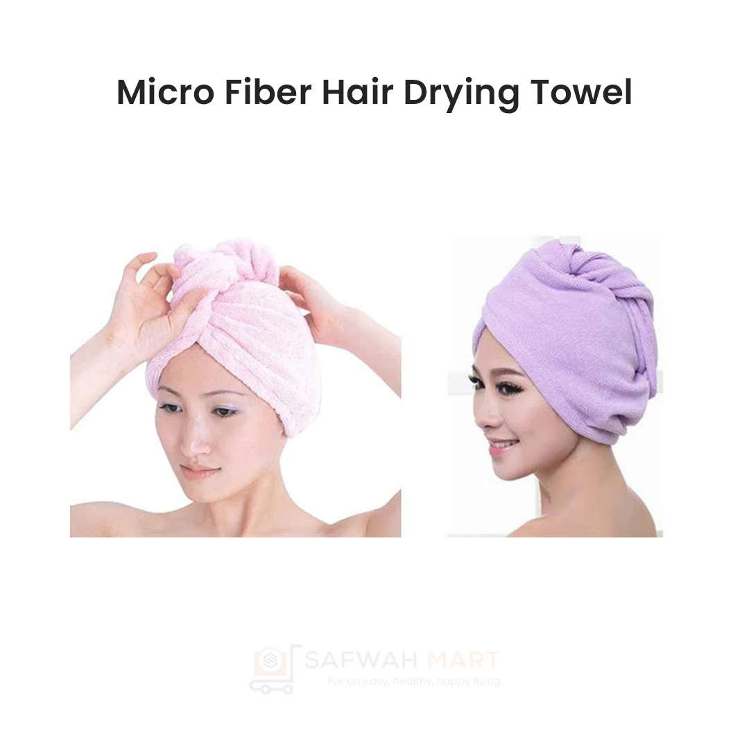 Microfiber Quick Drying Absorbent Hair Towel