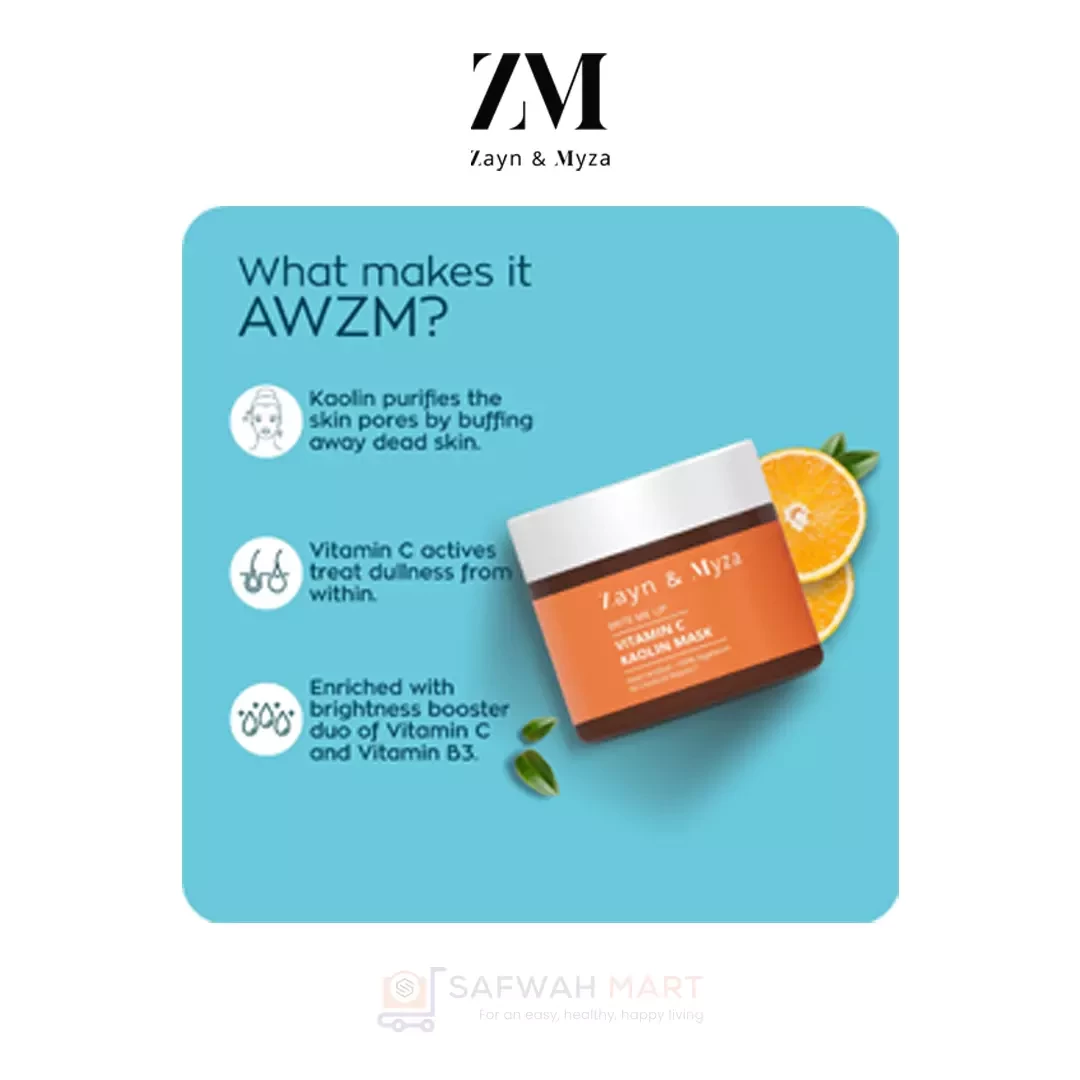 ZM Vitamin C Kaolin Face Mask (50g)