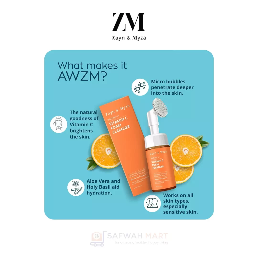 ZM Vitamin C Foaming Facewash