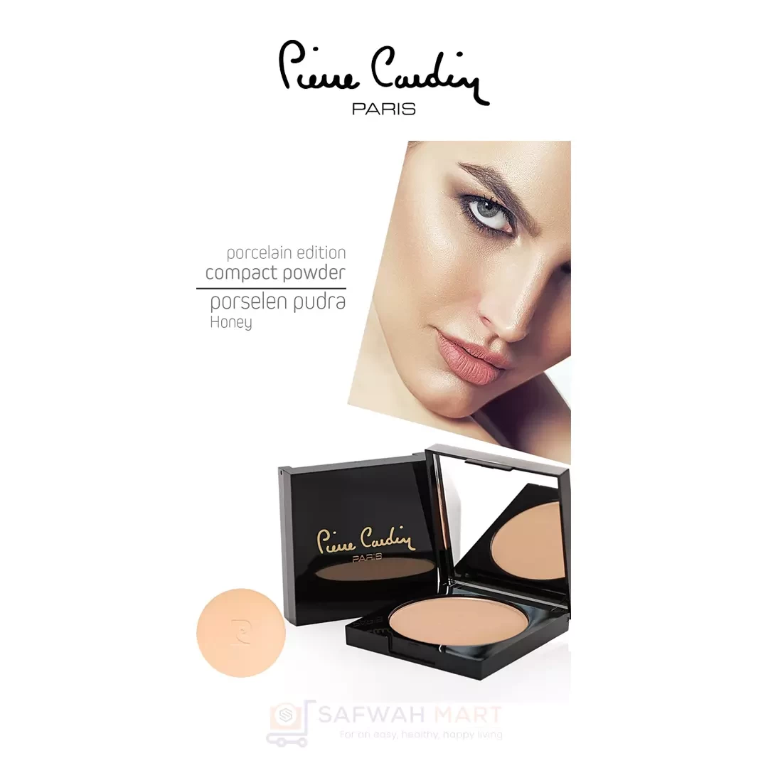 Pierre Cardin Porcelain Edition Compact Powder (HONEY)