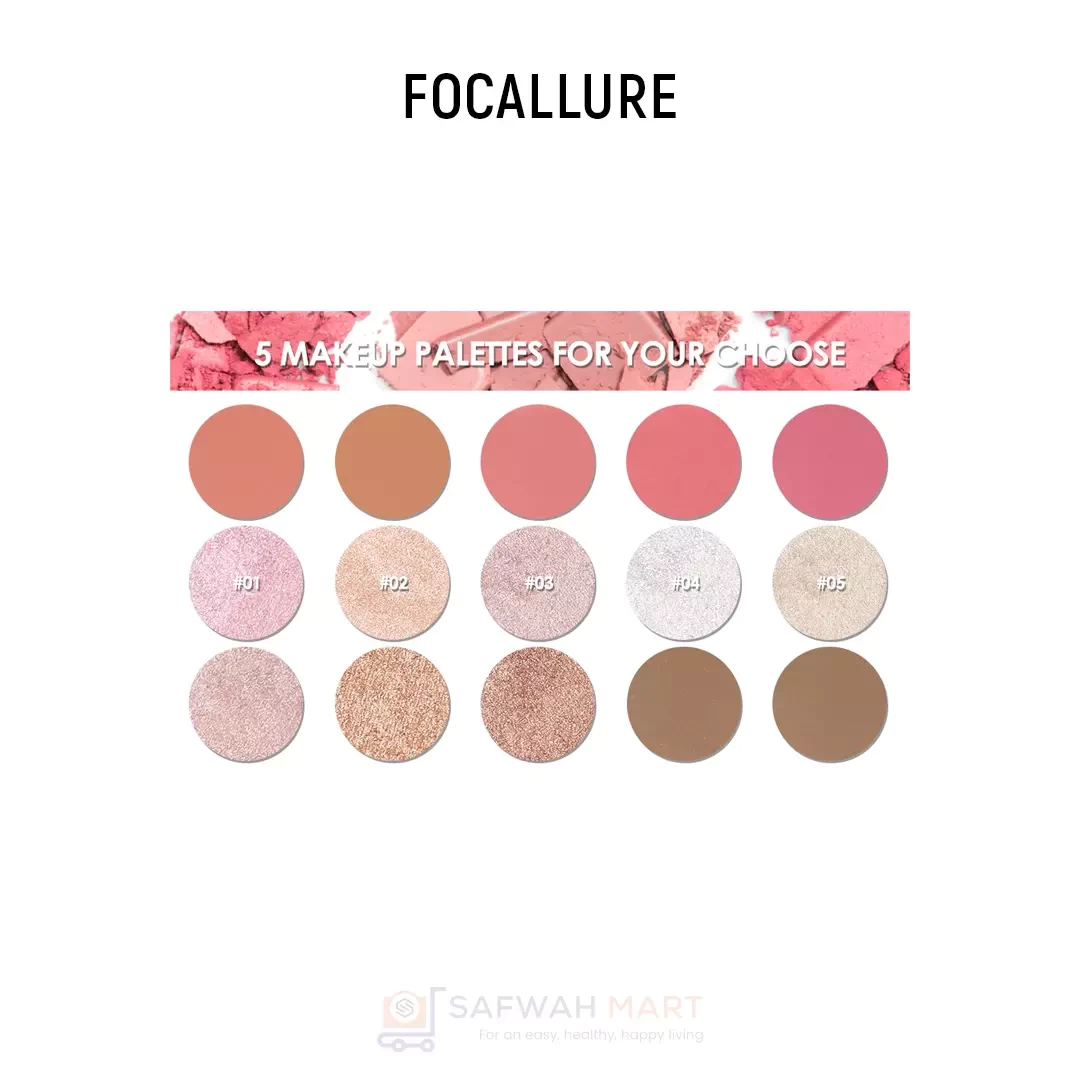 Focallure FA26 Blusher & Highlighter palette #3