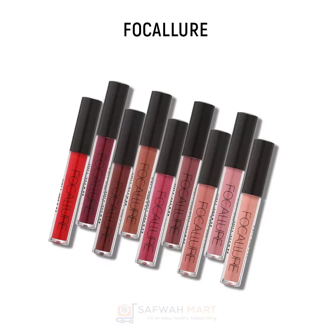 Focallure Waterproof Matte Liquid Lipstick -14(Deep Chestnut)