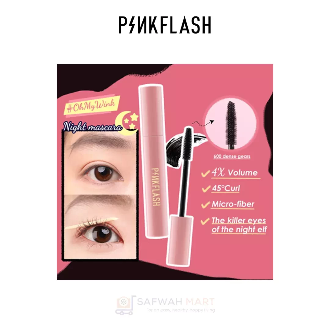 E08 – PINKFLASH Waterproof Night Mascara