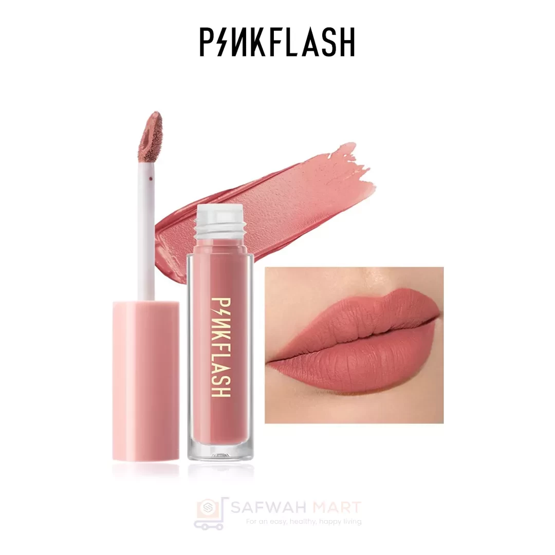 L01 – PINKFLASH Melting Matte Waterproof Lipstick (N02)