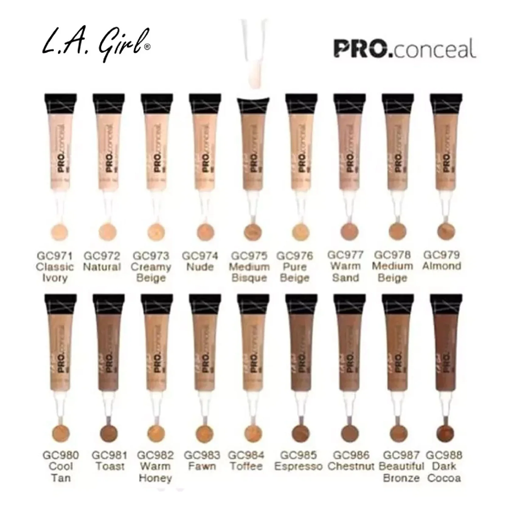 L.A Girl HD Pro Concealer GC978 (Medium Beige)