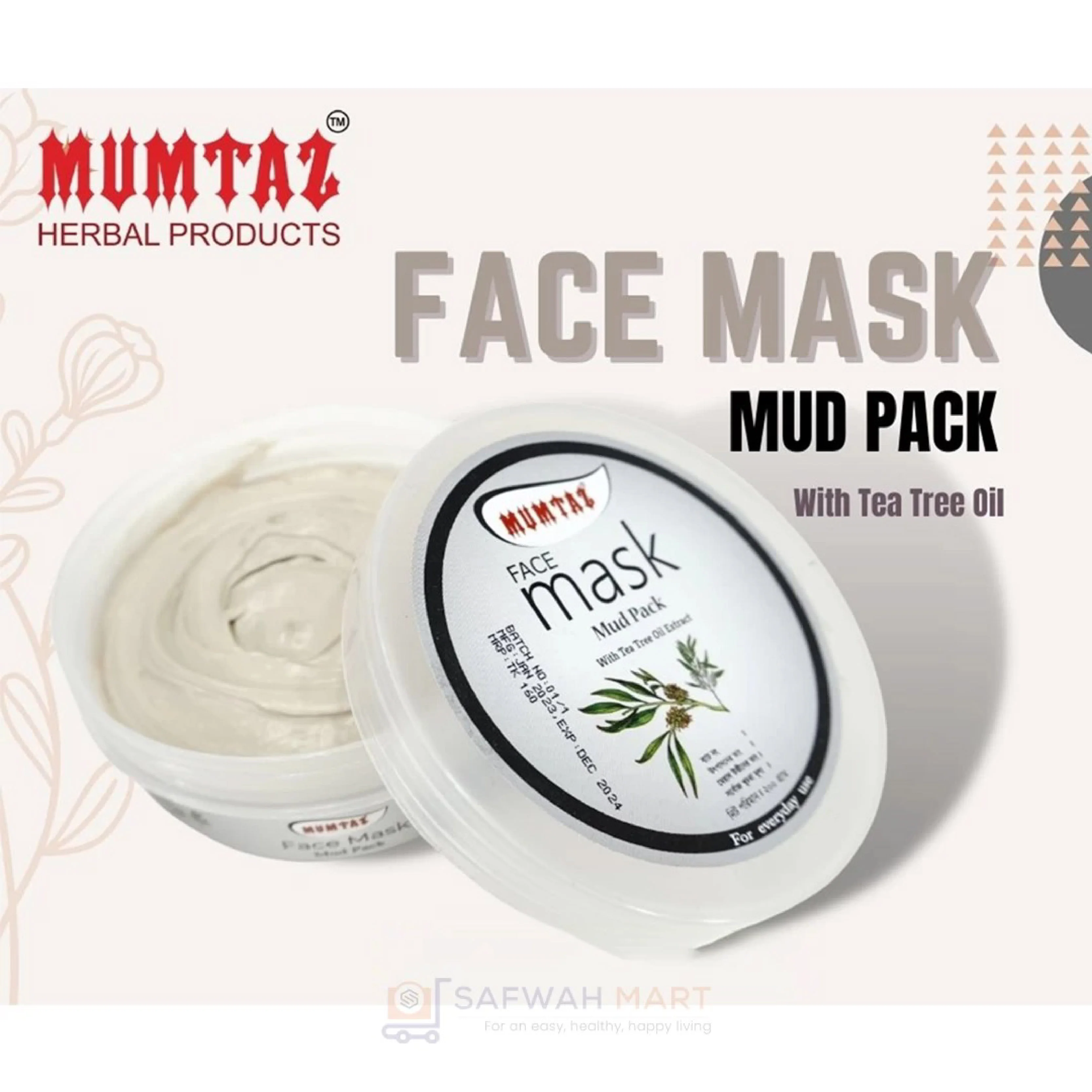 Face Mask Mud Pack