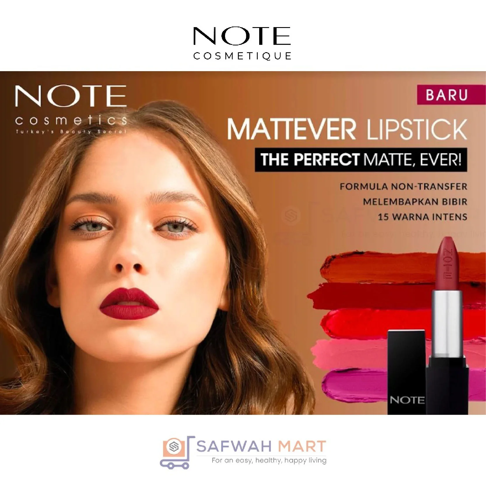 Note Matt ever Lipstick 13 (Strawberry Envie)