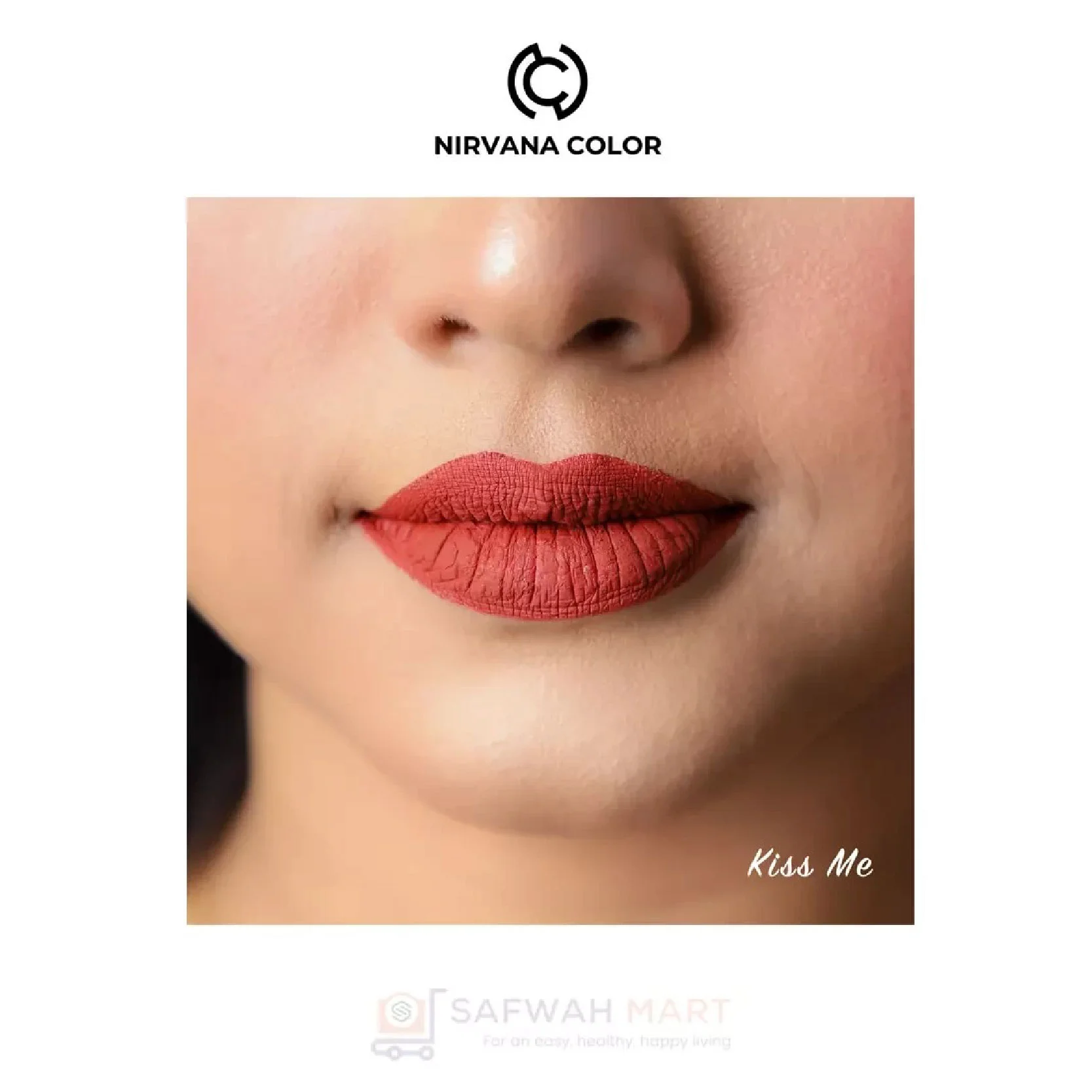 Nirvana Color Liquid Matte Lipstick- Kiss me