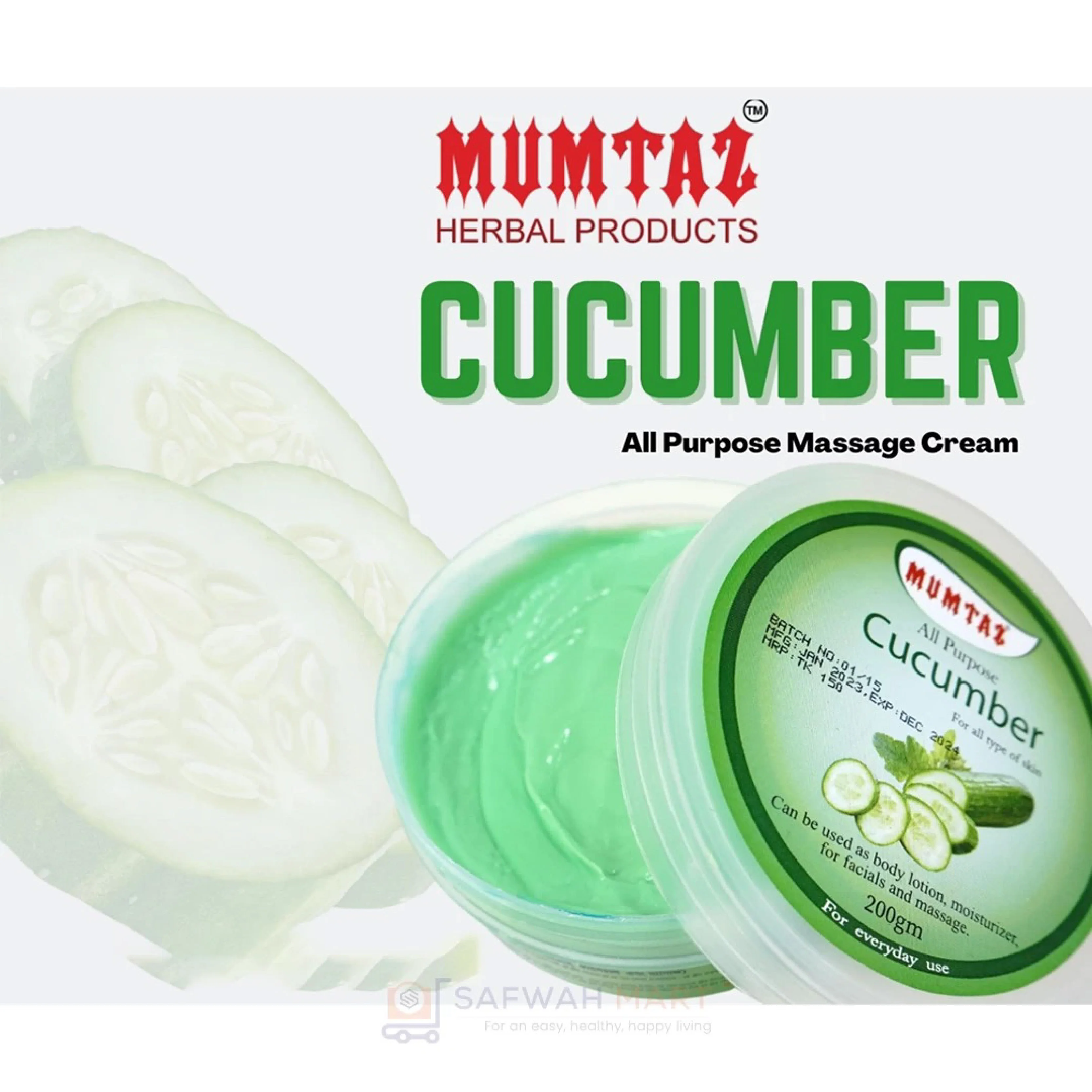 Mumtaz All-Purpose-Cream-(Cucumber)