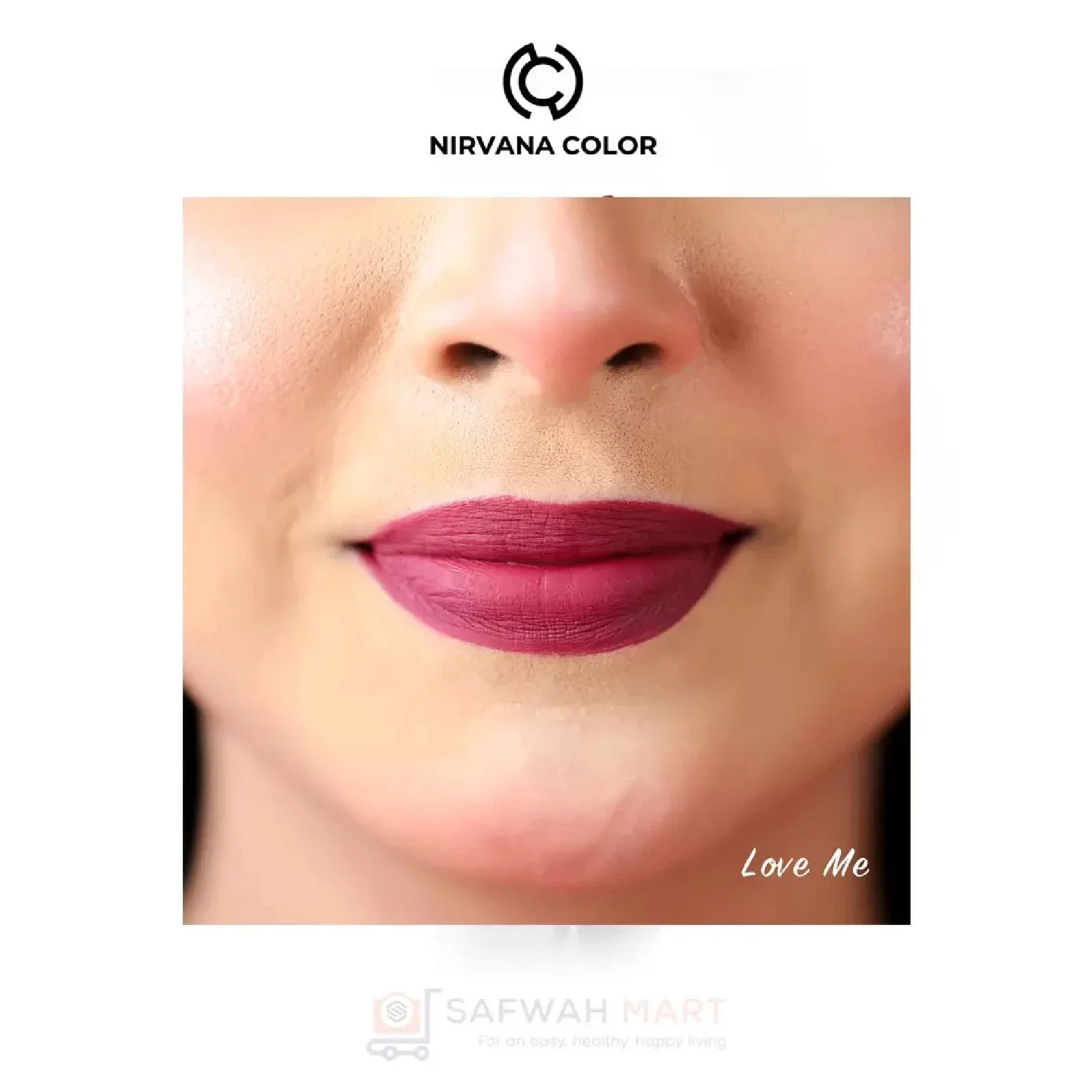 Nirvana Color Liquid Matte Lipstick- Love me