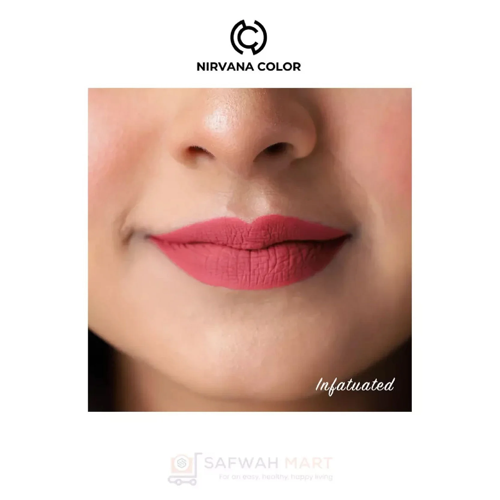 Nirvana Color Liquid Matte Lipstick- Infatuated