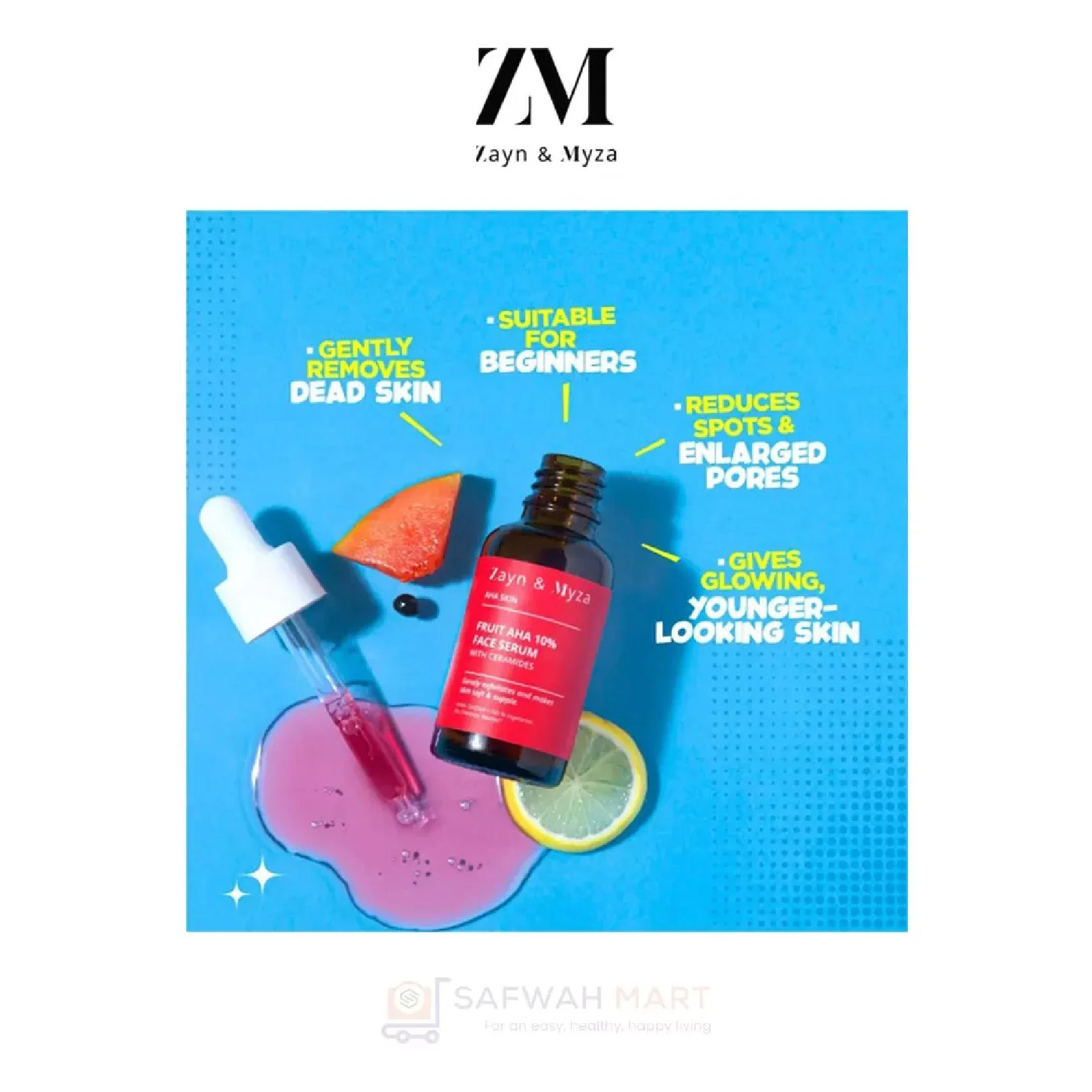 Zayn & Myza Fruit AHA 10% Face Serum