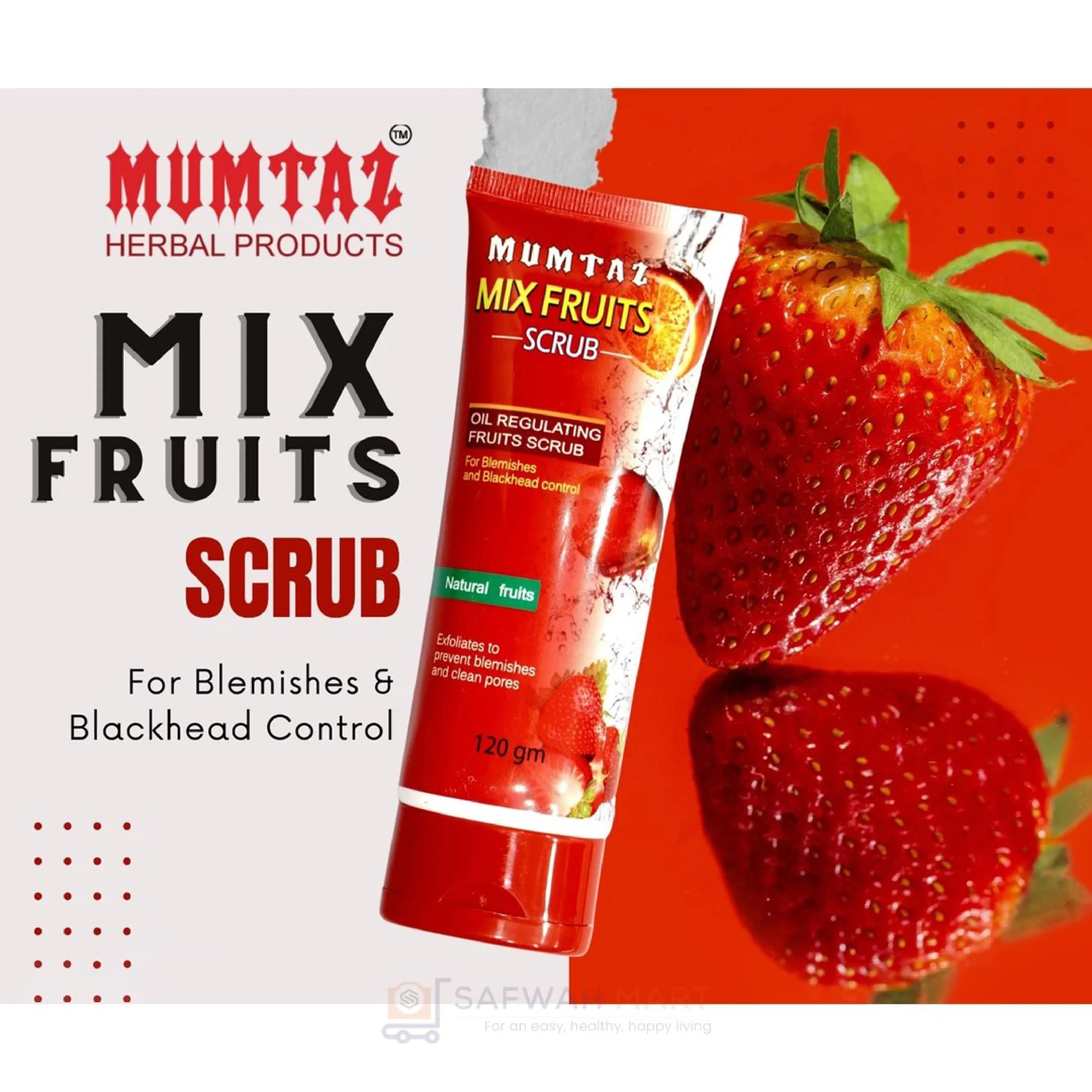 Mumtaz Mix Fruits Scrub