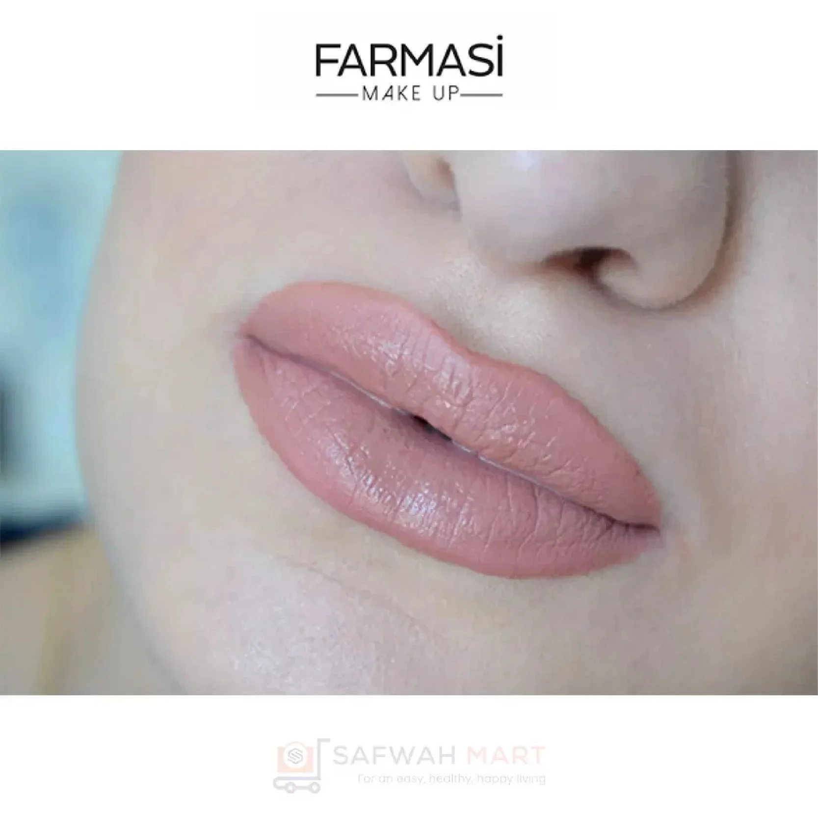 Farmasi Velvet Matte Liquid Lipstick 101 Feel Beige