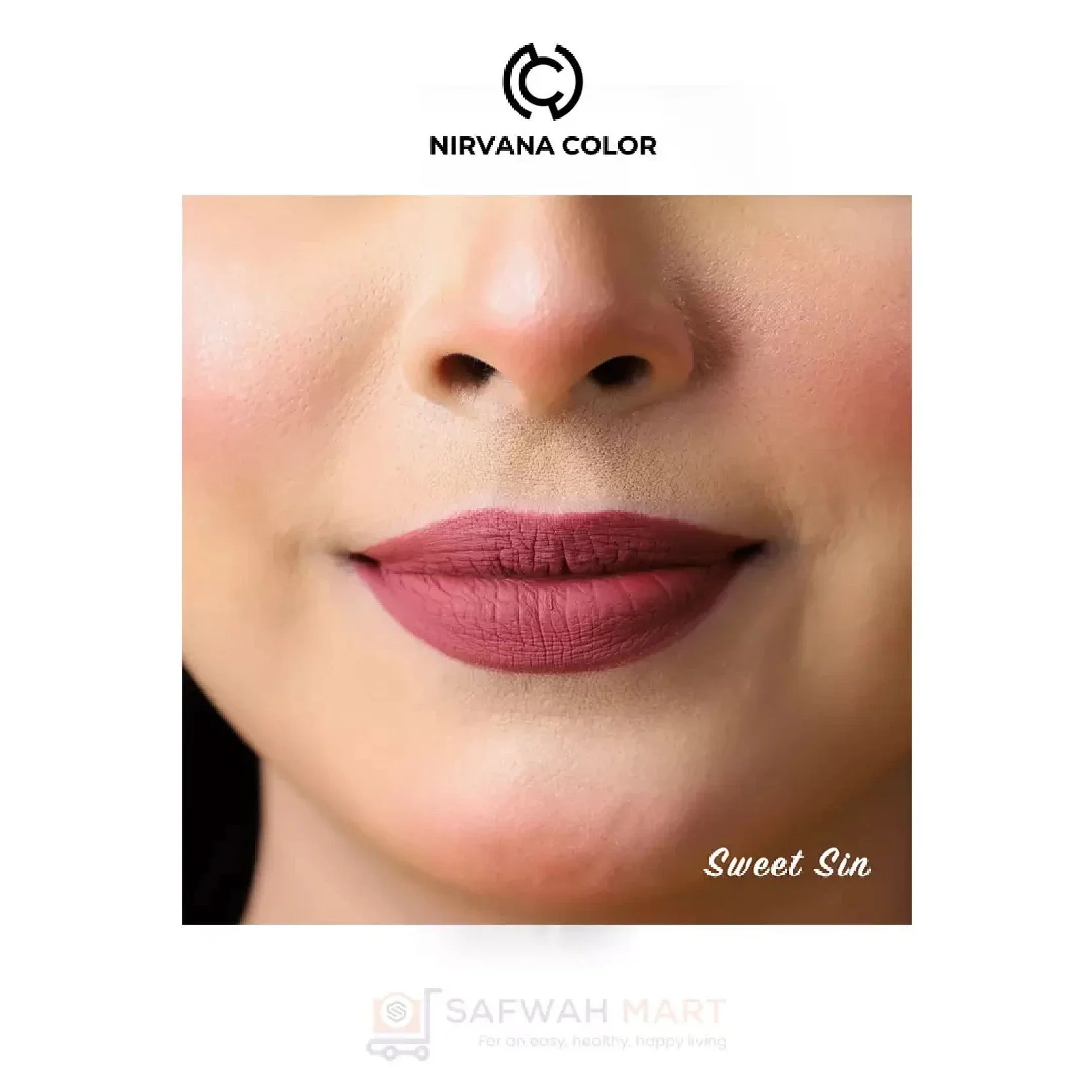 Nirvana Color Liquid Matte Lipstick-Sweet Sin