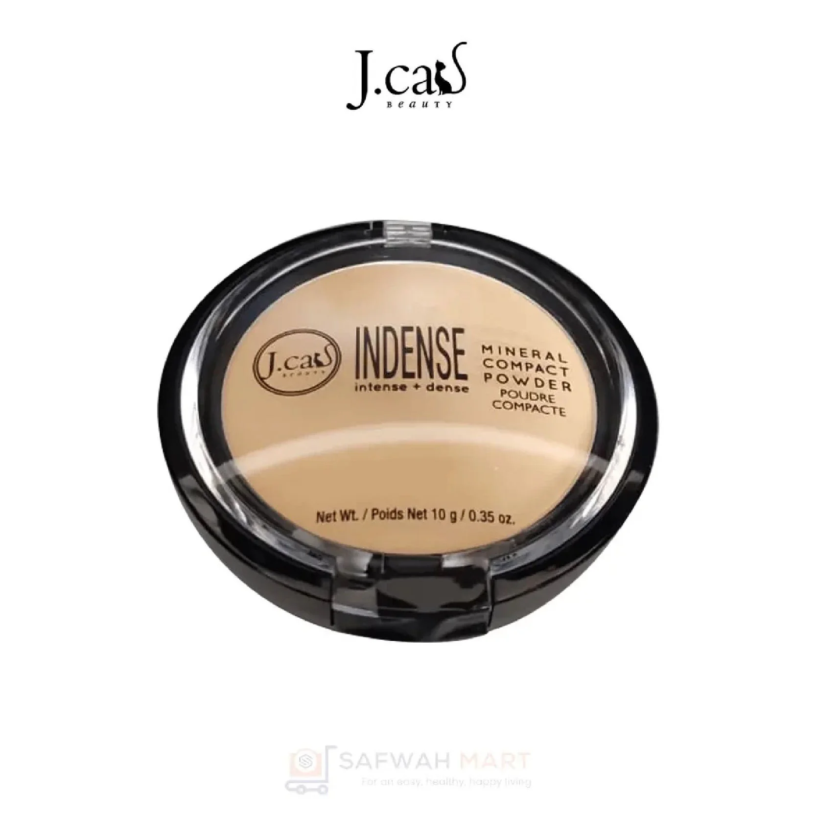 J.cat Indense Mineral Compact Powder ICP 101 Au Naturel