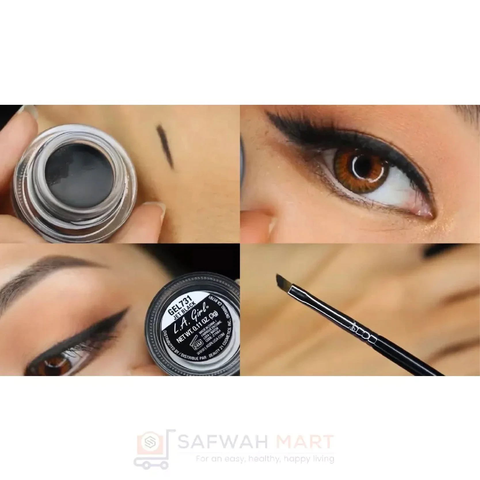 L.A Girl Gel Eyeliner (Gel 731 Jet Black)