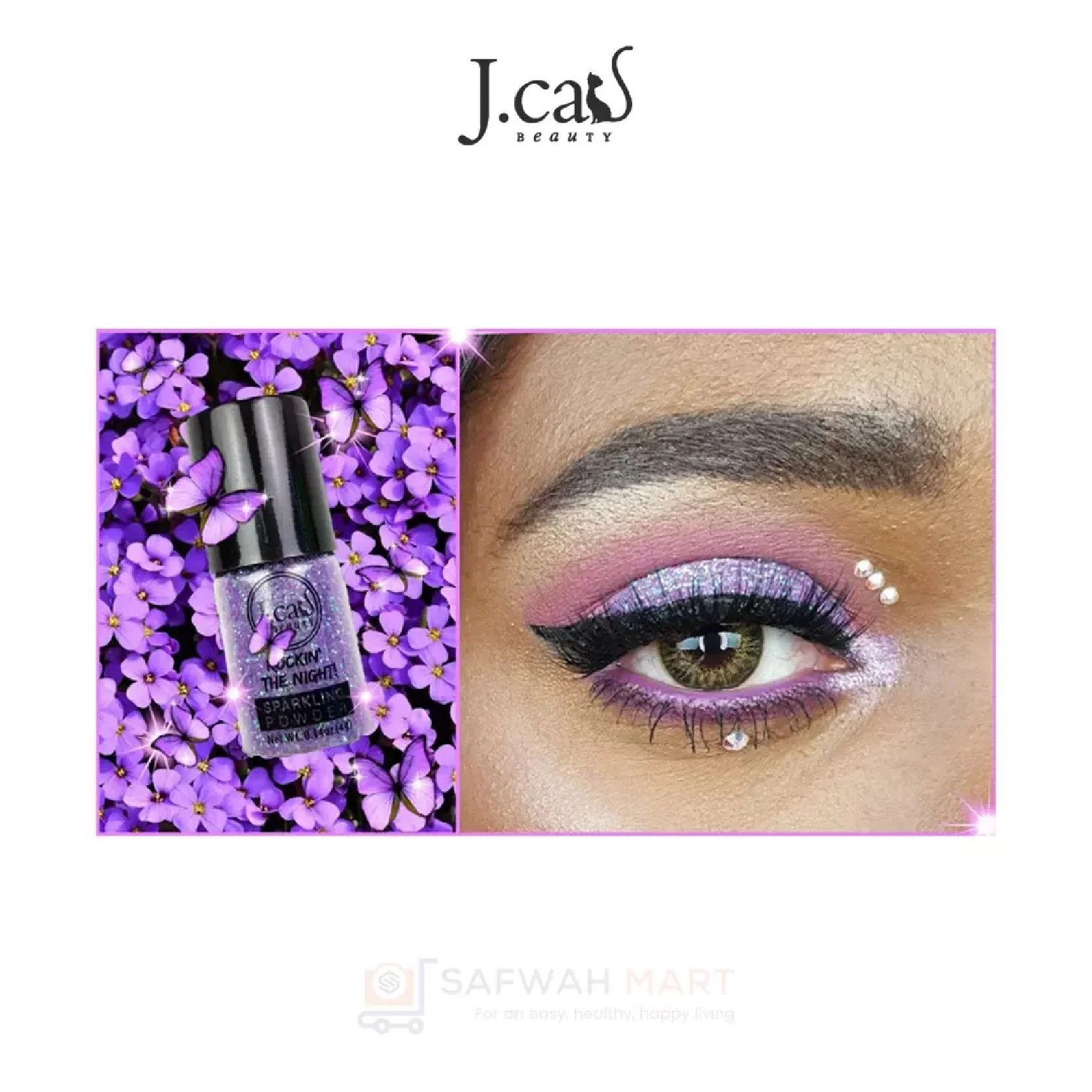 J.Cat Sparkling Powder (Iris Indigo)