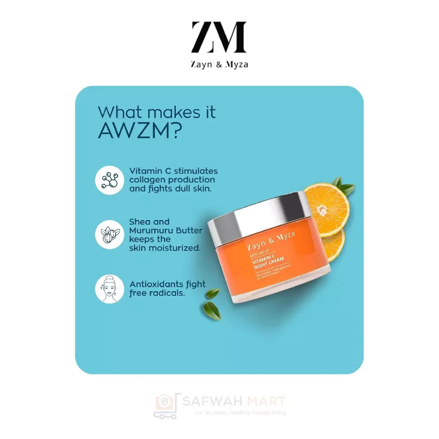 Zayn & Myza Vitamin C Night Cream