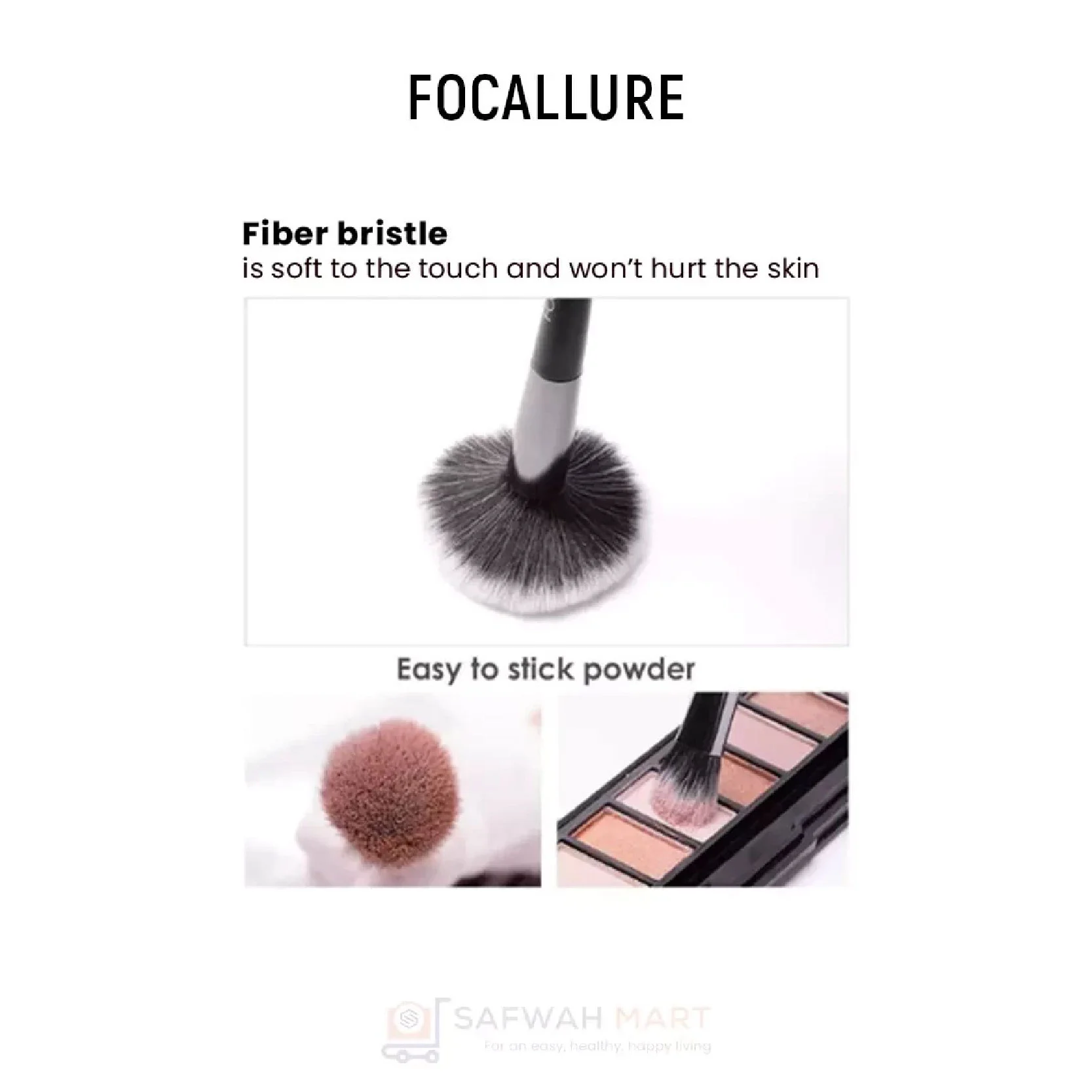 Focallure FA70 6pcs maekup brush(no bag)