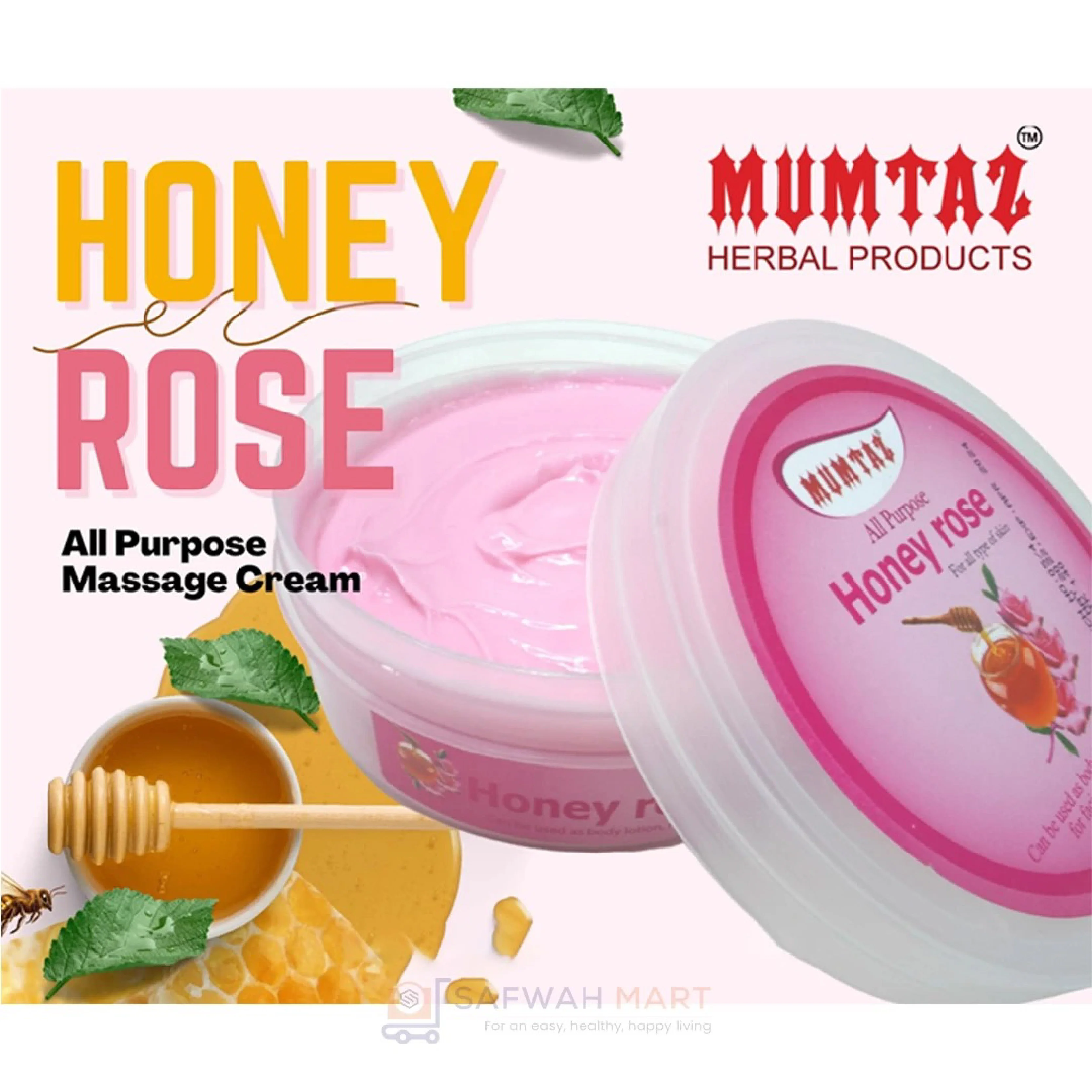 Mumtaz All-Purpose-Cream-(Honey Rose)(200gm)