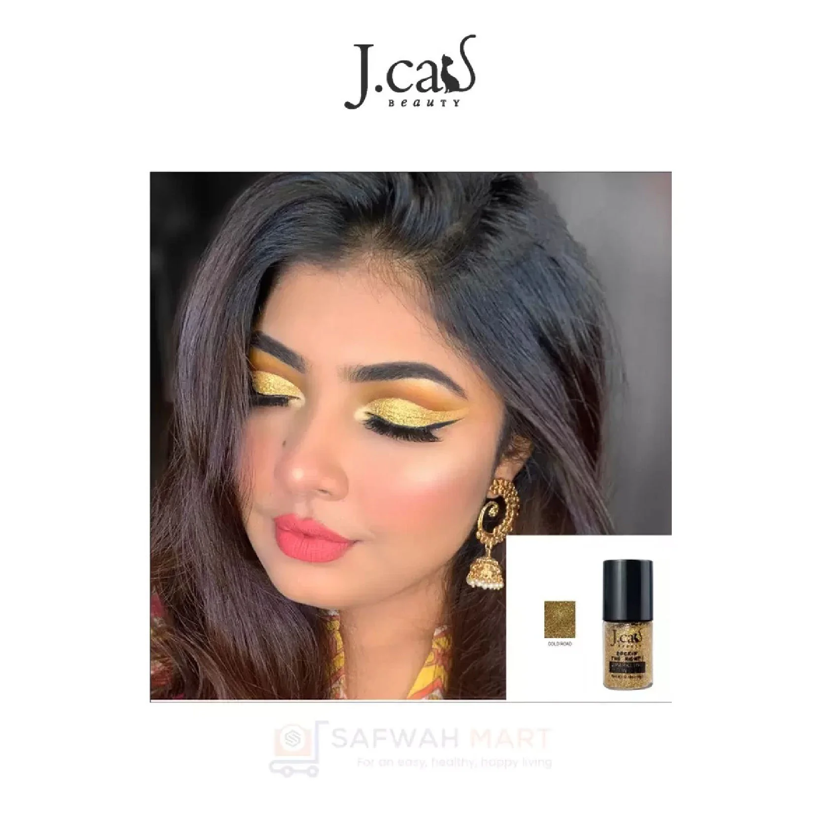 J.Cat Sparkling Powder (Gold Road)