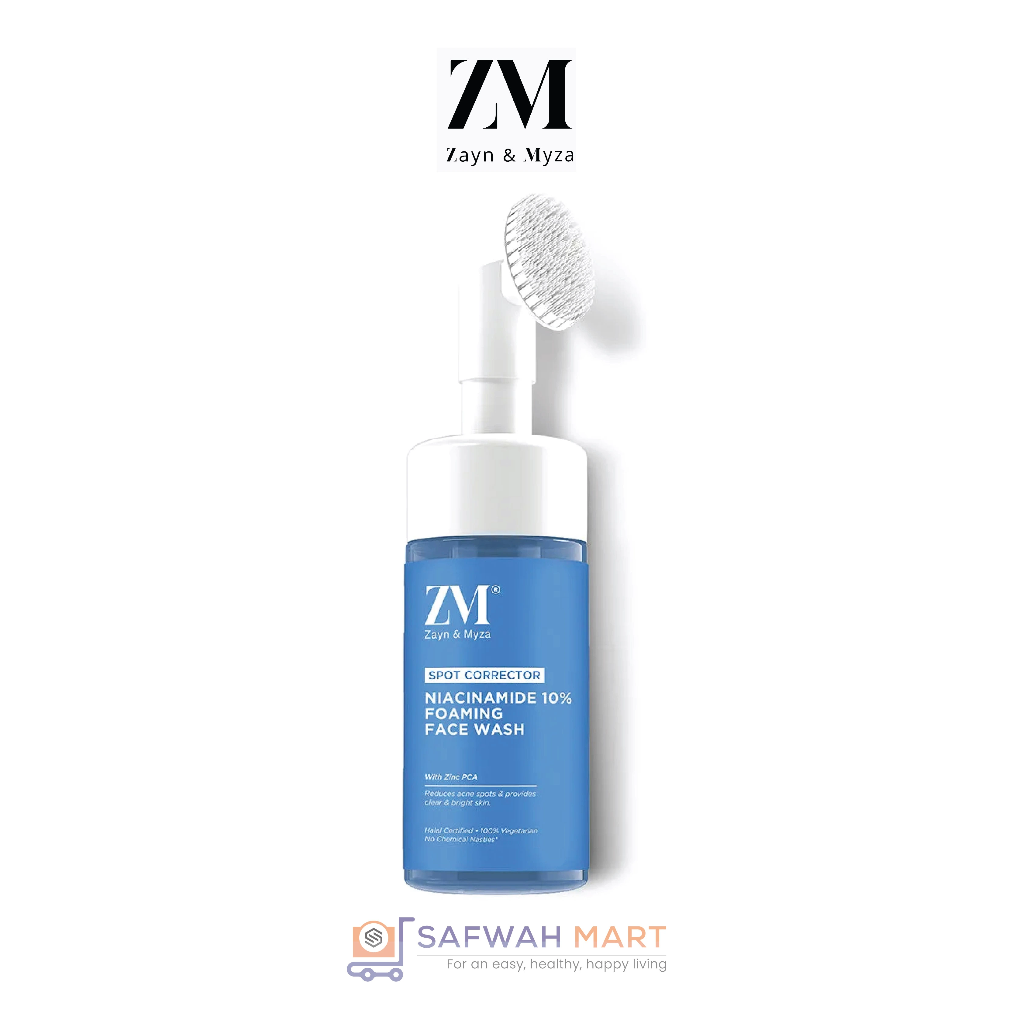 Zayn & Myza Spot Corrector 10% Niacinamide Foaming Face Wash