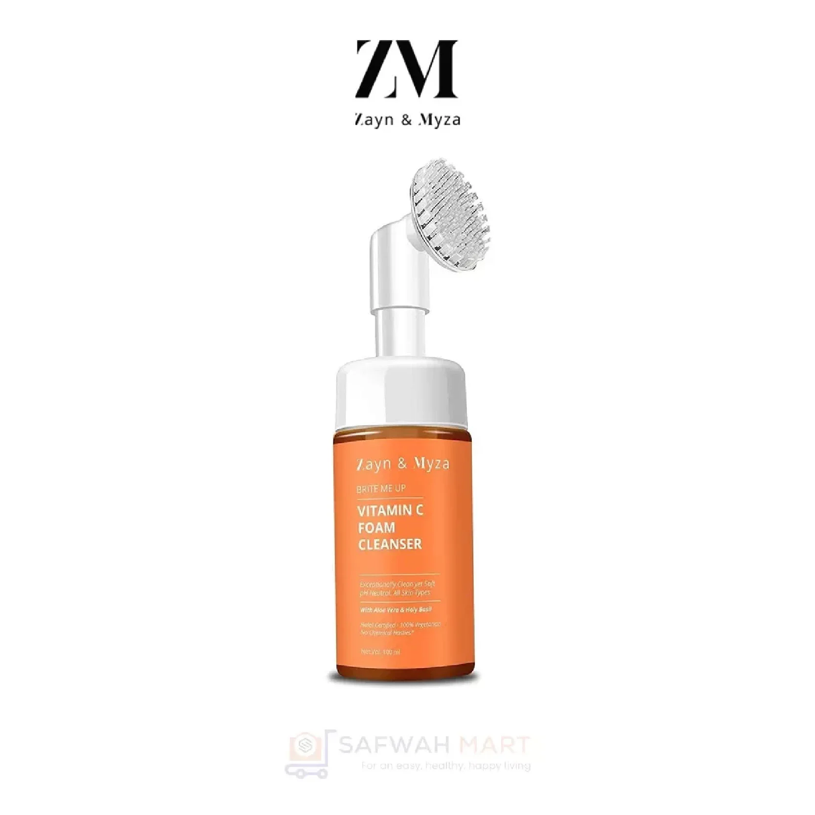 Zayn & Myza Vitamin C Foaming Facewash