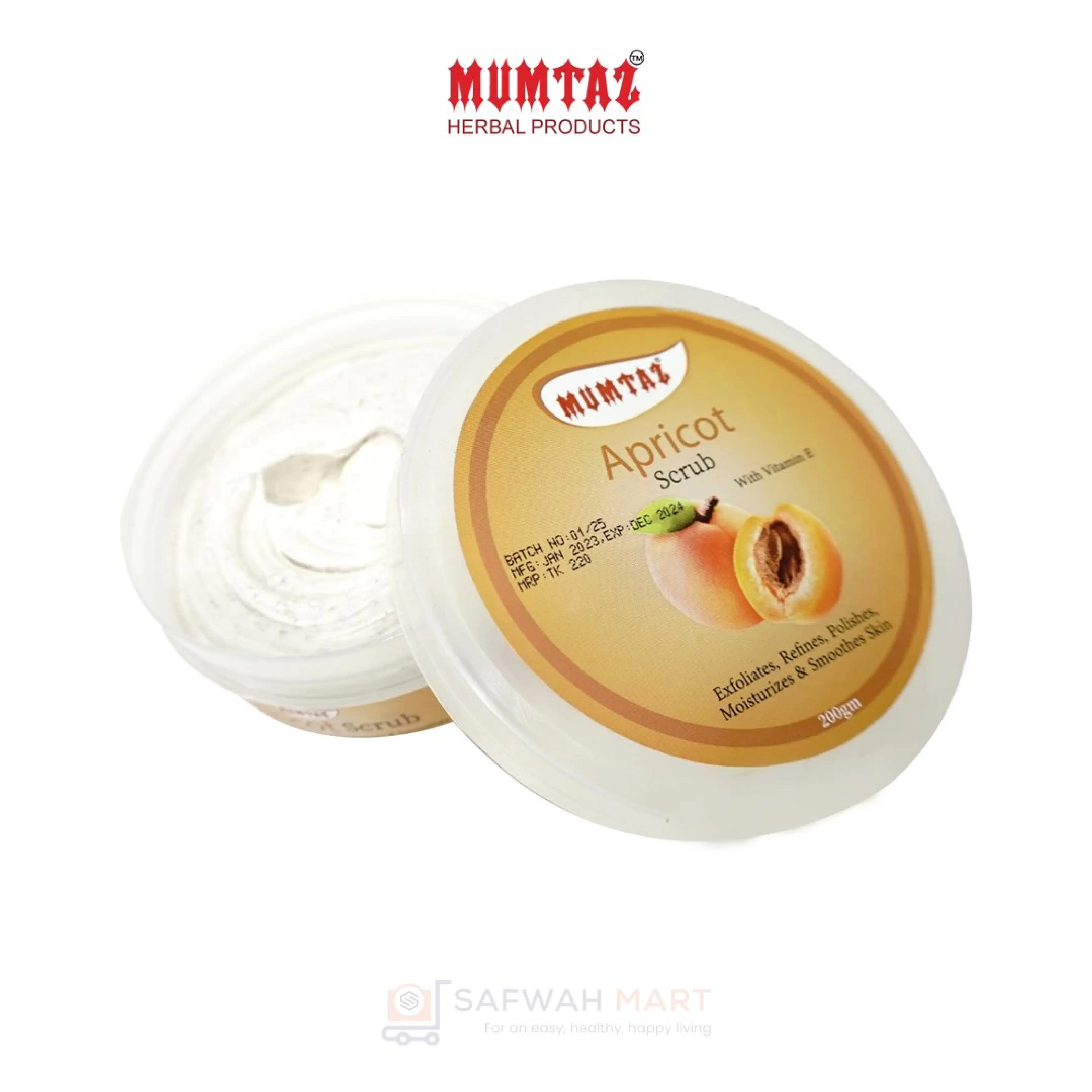 Mumtaz Apricot-Scrub