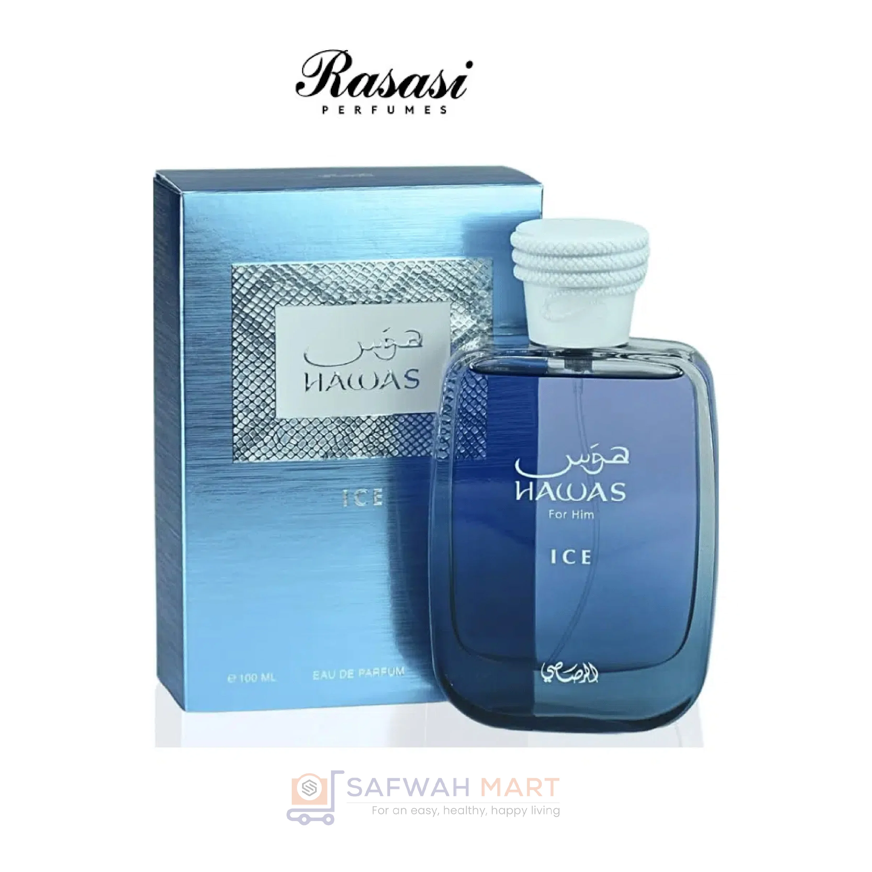 Rasasi Hawas Ice EDP For 100ML Men