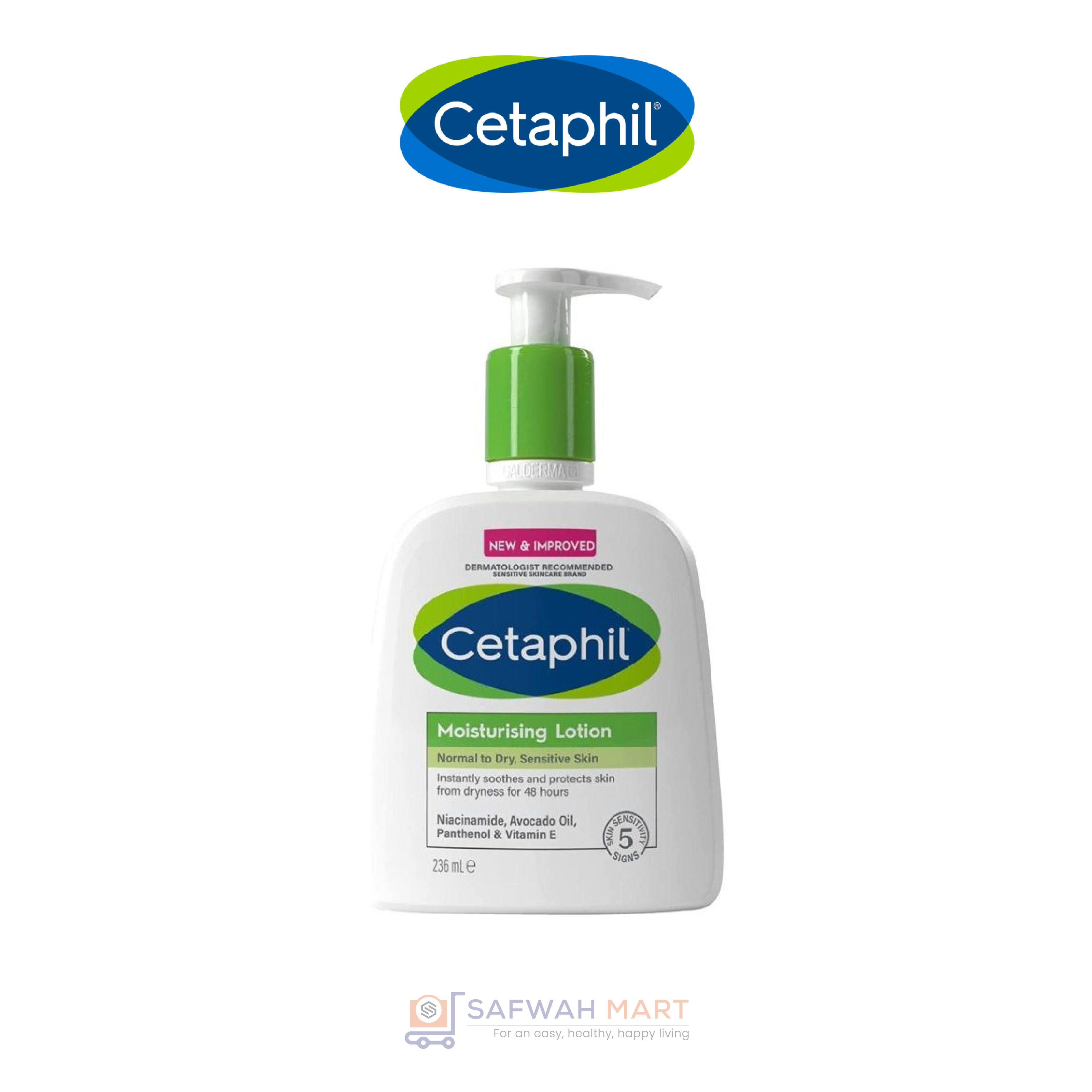 Cetaphil Moisturizing Lotion Normal to Dry Sensitive Skin