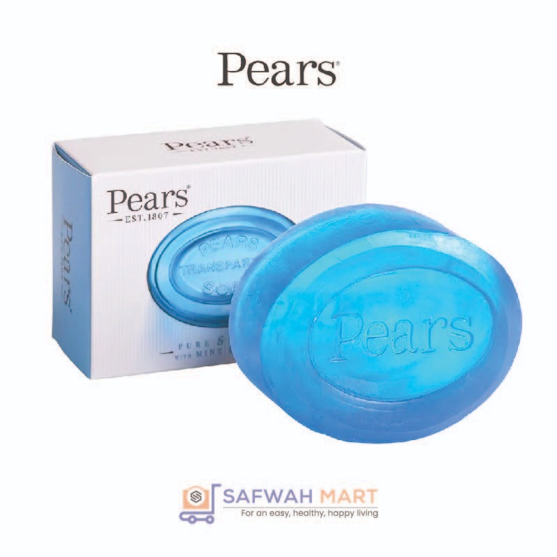 Pears Transparent Soap Pure and Gentle with Mint Extracts