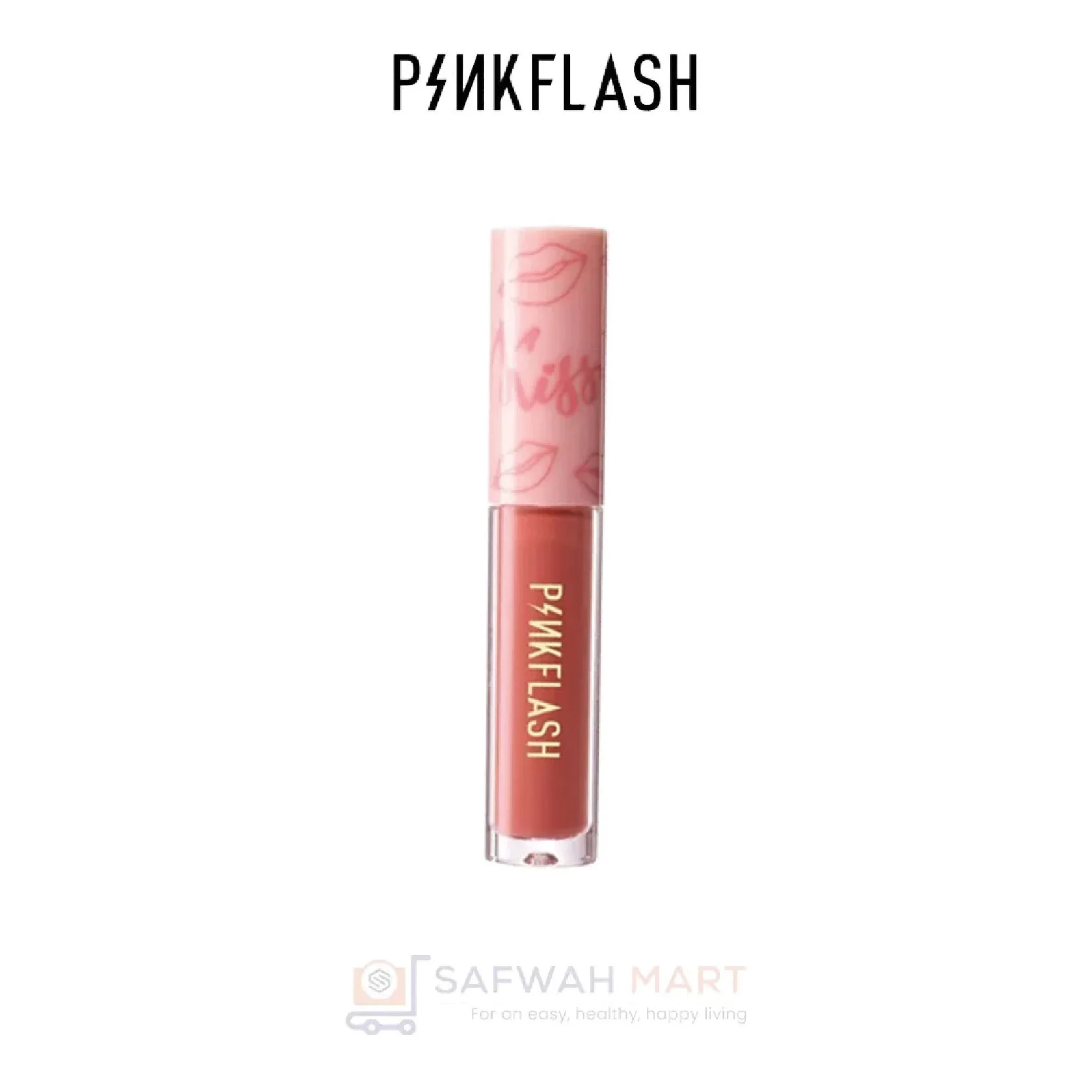 L01 –Pink Flash Melting Matte Waterproof Lipstick (P04)