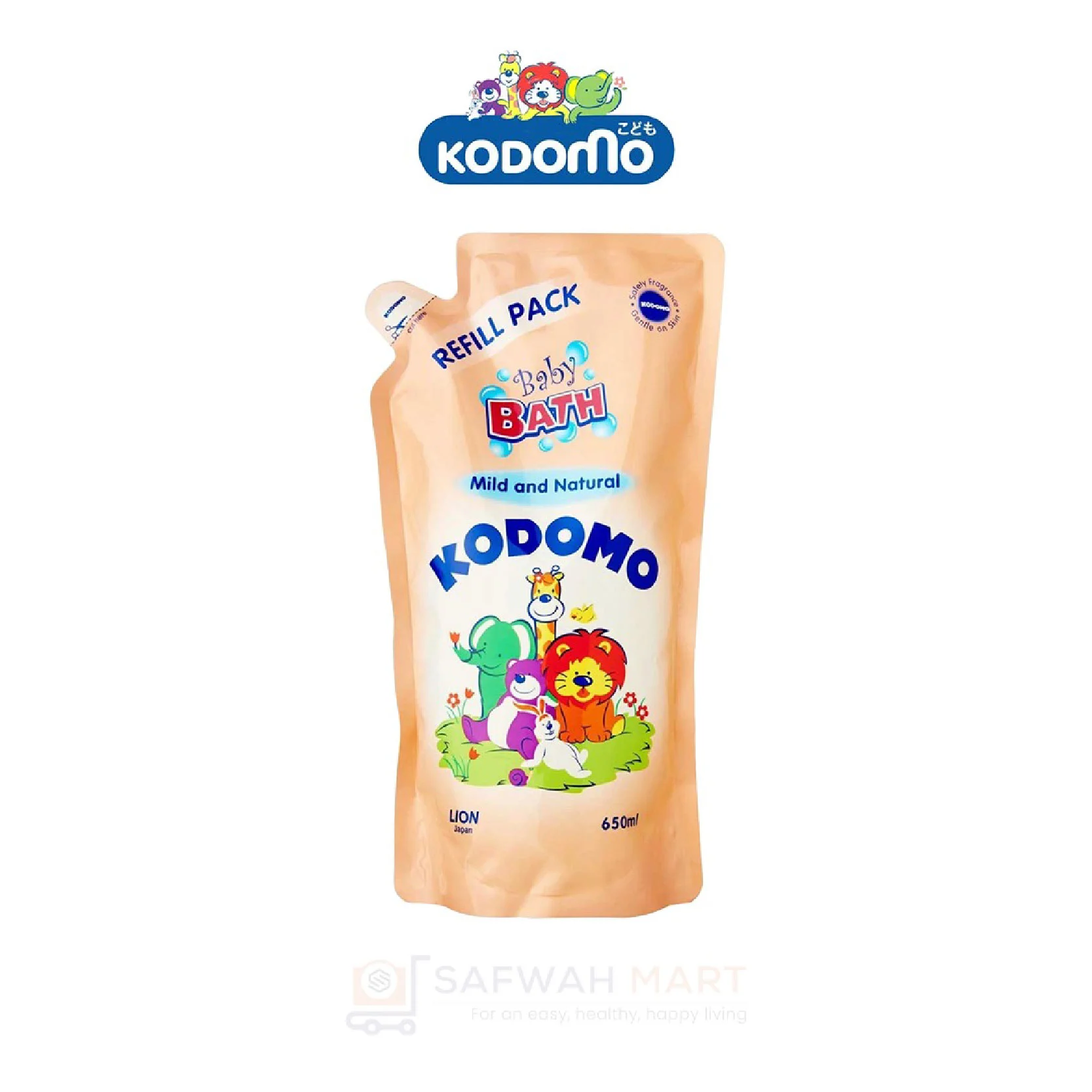 Kodomo Mild & Natural Baby Bath Refill Pack