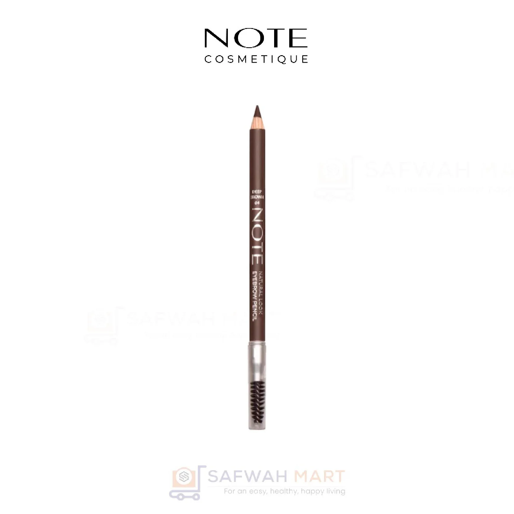 Note Natural Look Eye Brow Pencil in 04 (Deep Brown)