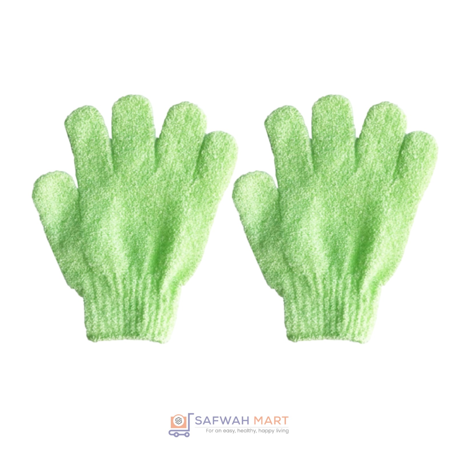 Bath And Shower Exfoliating Gloves (1Pair)