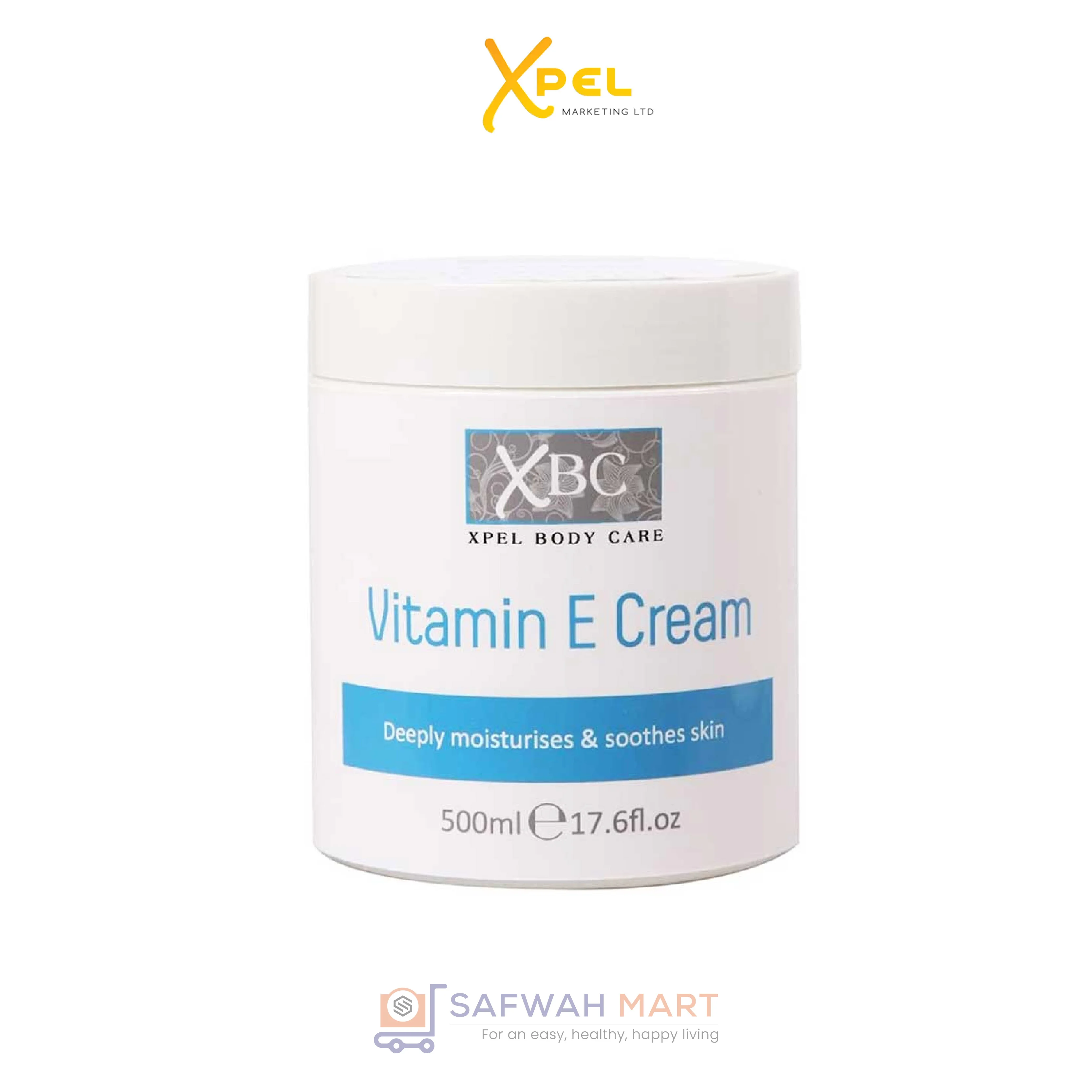 XBC Vitamin E Body Cream 500ML