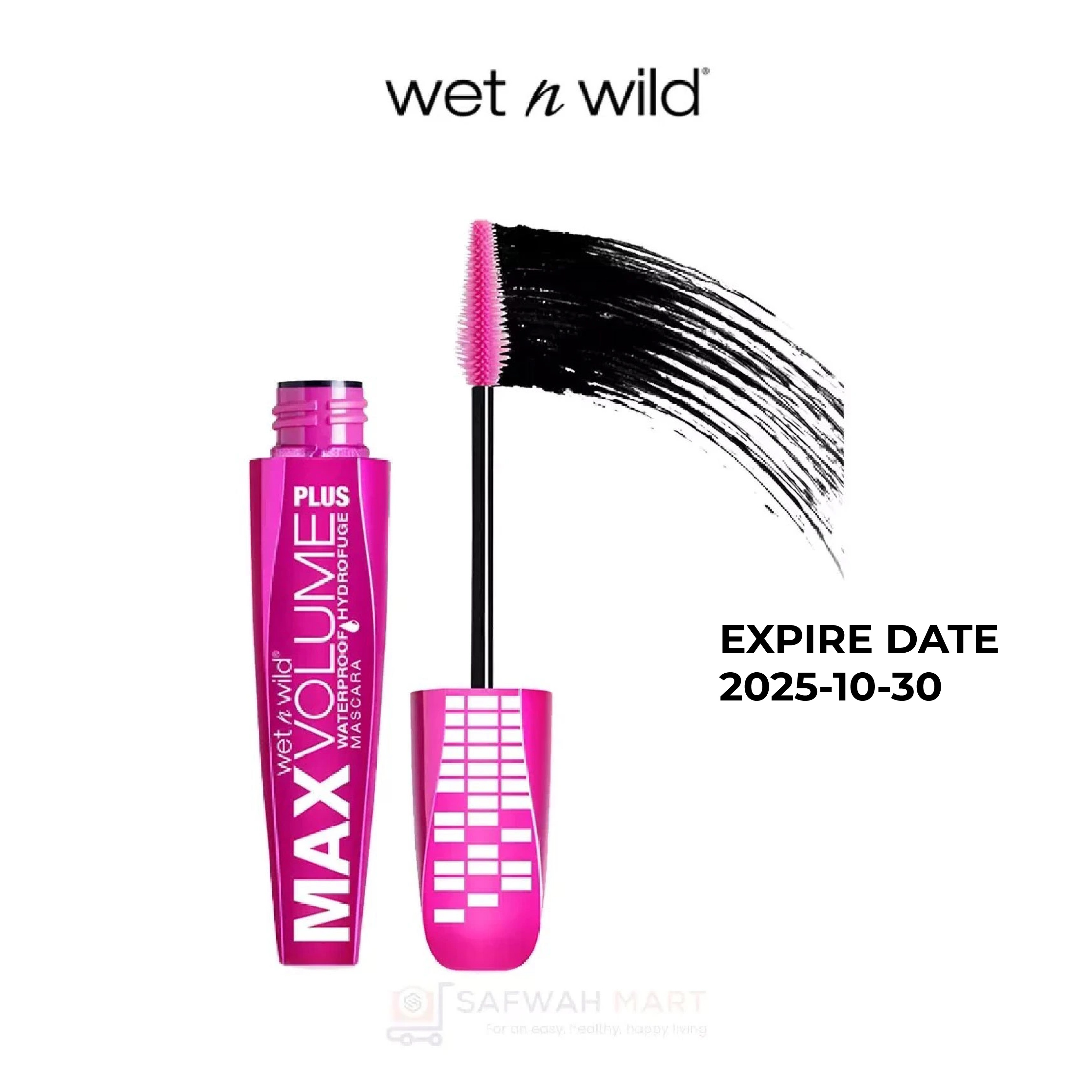 Max Volume Plus Mascara-Amp'd Black