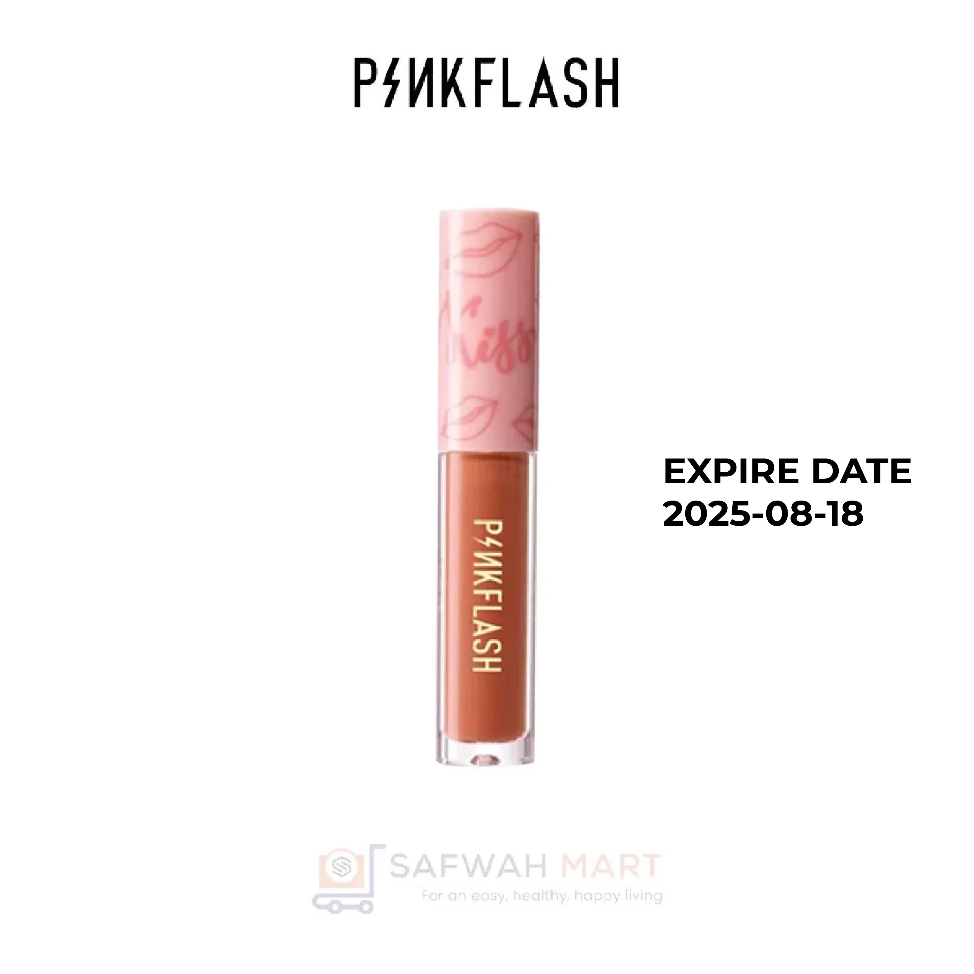 L01 –Pink Flash Melting Matte Waterproof Lipstick (O04)