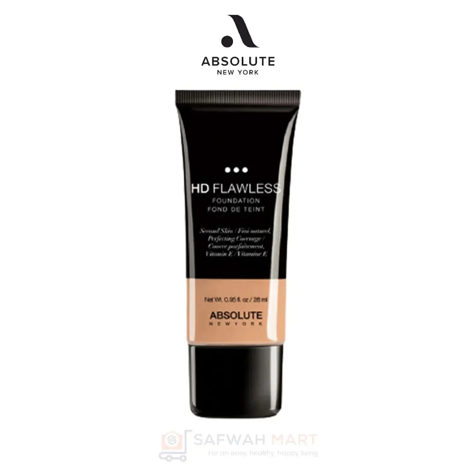 Absolute New York Hd Flawless Foundation - Natural