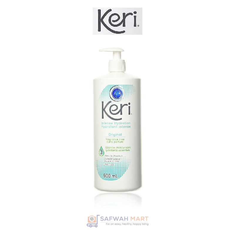Keri Intense Hydration Original Fragrance Free Lotion With 3 essential Moisturizers