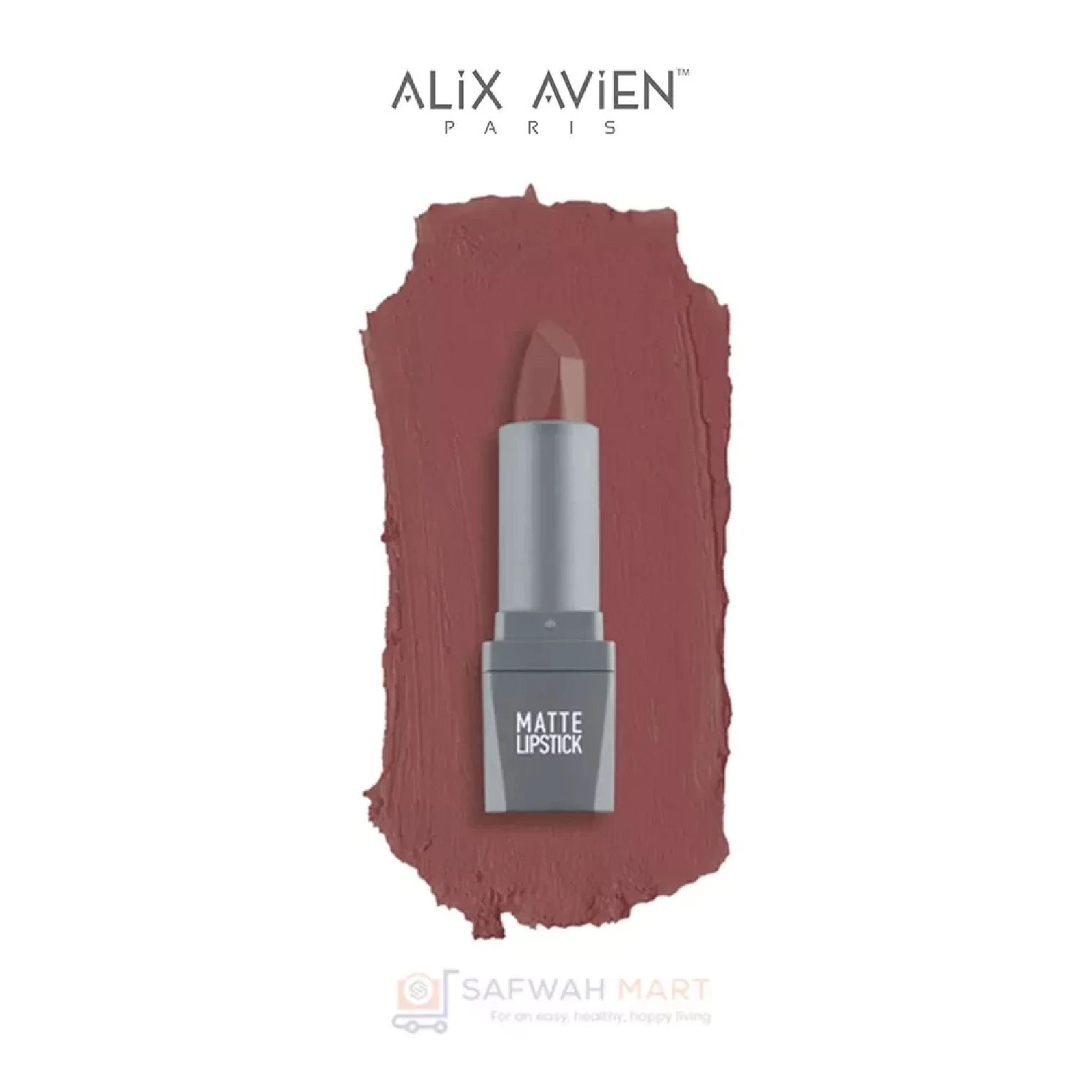 Alix Avien Matte Lipstick- 410( Rose Coral)