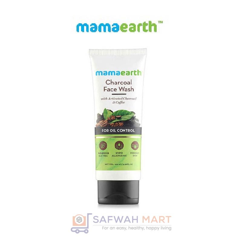 Mamaearth Charcoal Face Wash with Activated