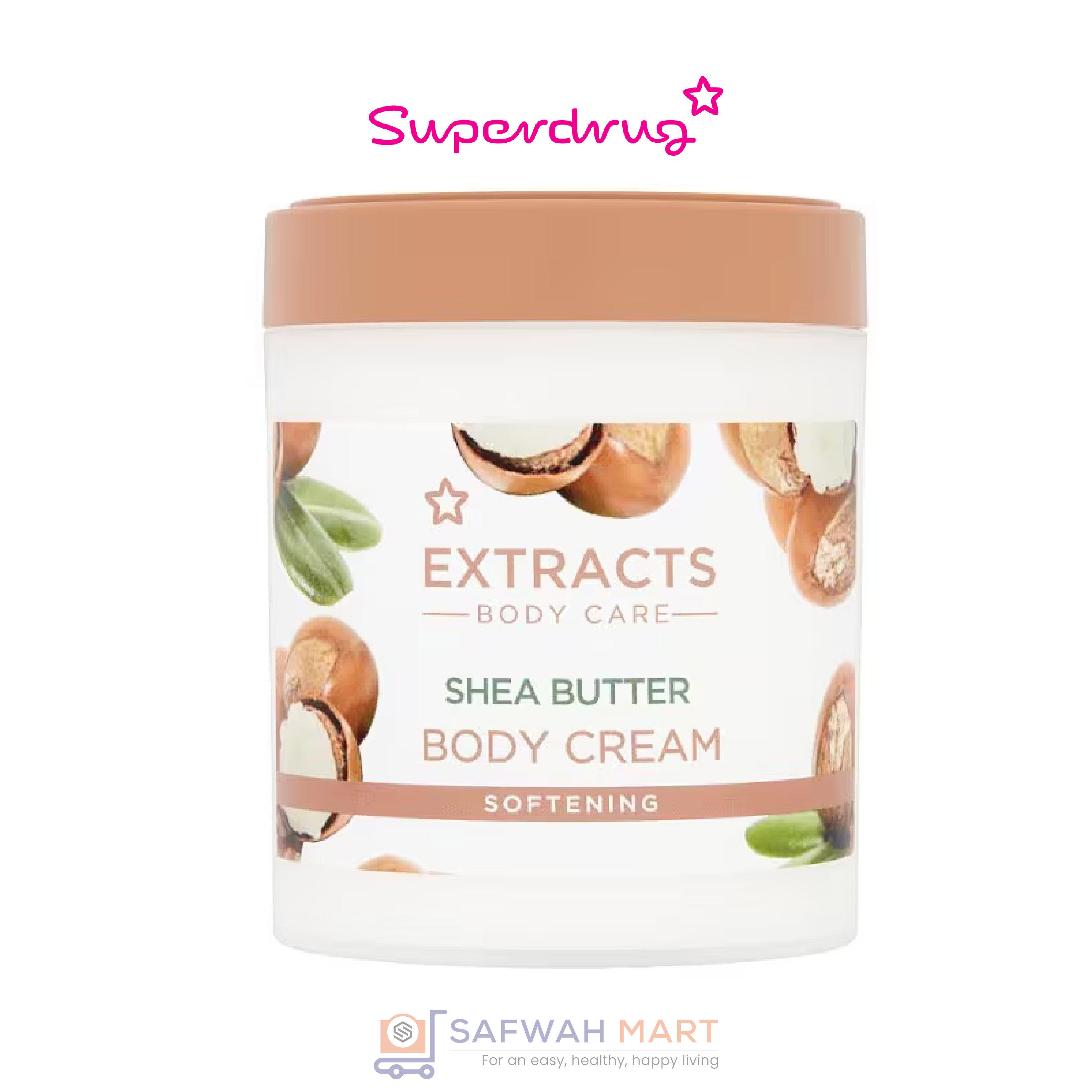 Superdrug Shea Butter Body Cream 475 ML