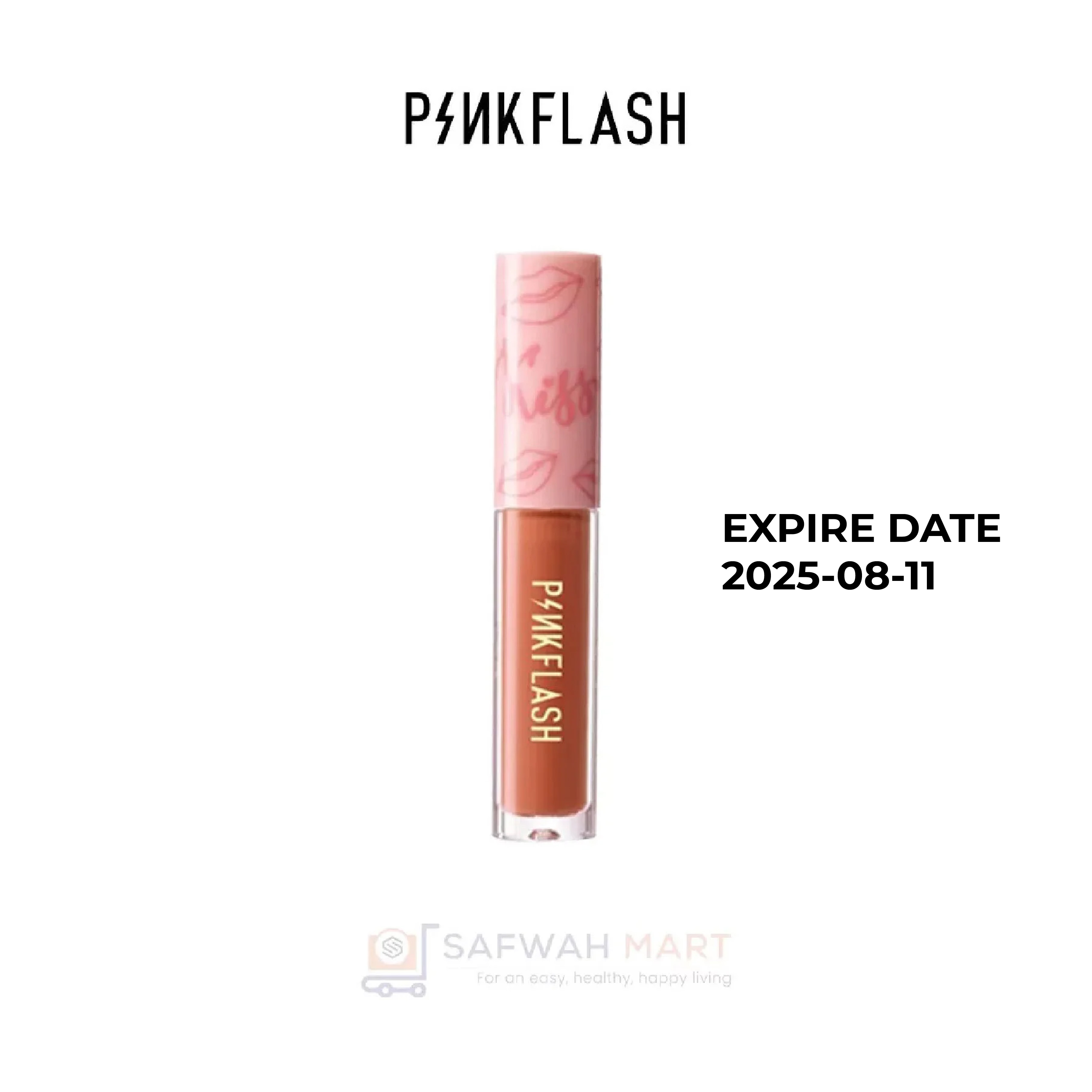 L01 –Pink Flash Melting Matte Waterproof Lipstick (R04)