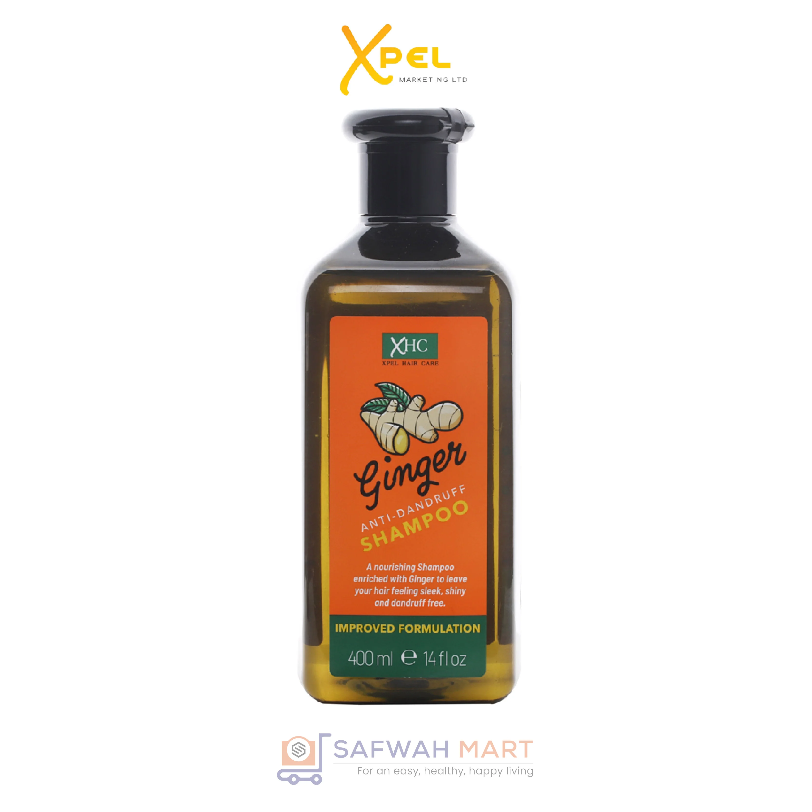 Xpel Ginger Shampoo 400ML