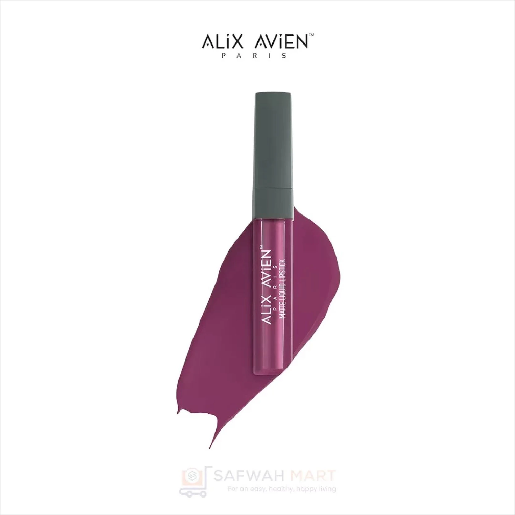 Alix Avien Matte Liquid Lipstick – 510 (Dark Rose)