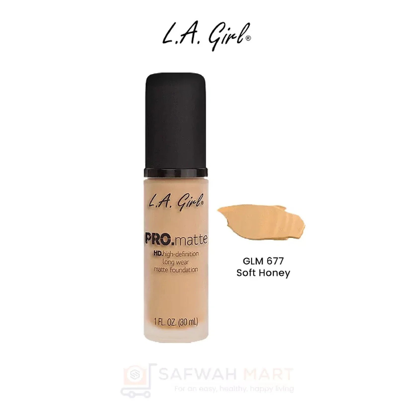 L.A Girl PRO Matte Foundation (GLM677 - Soft Honey)