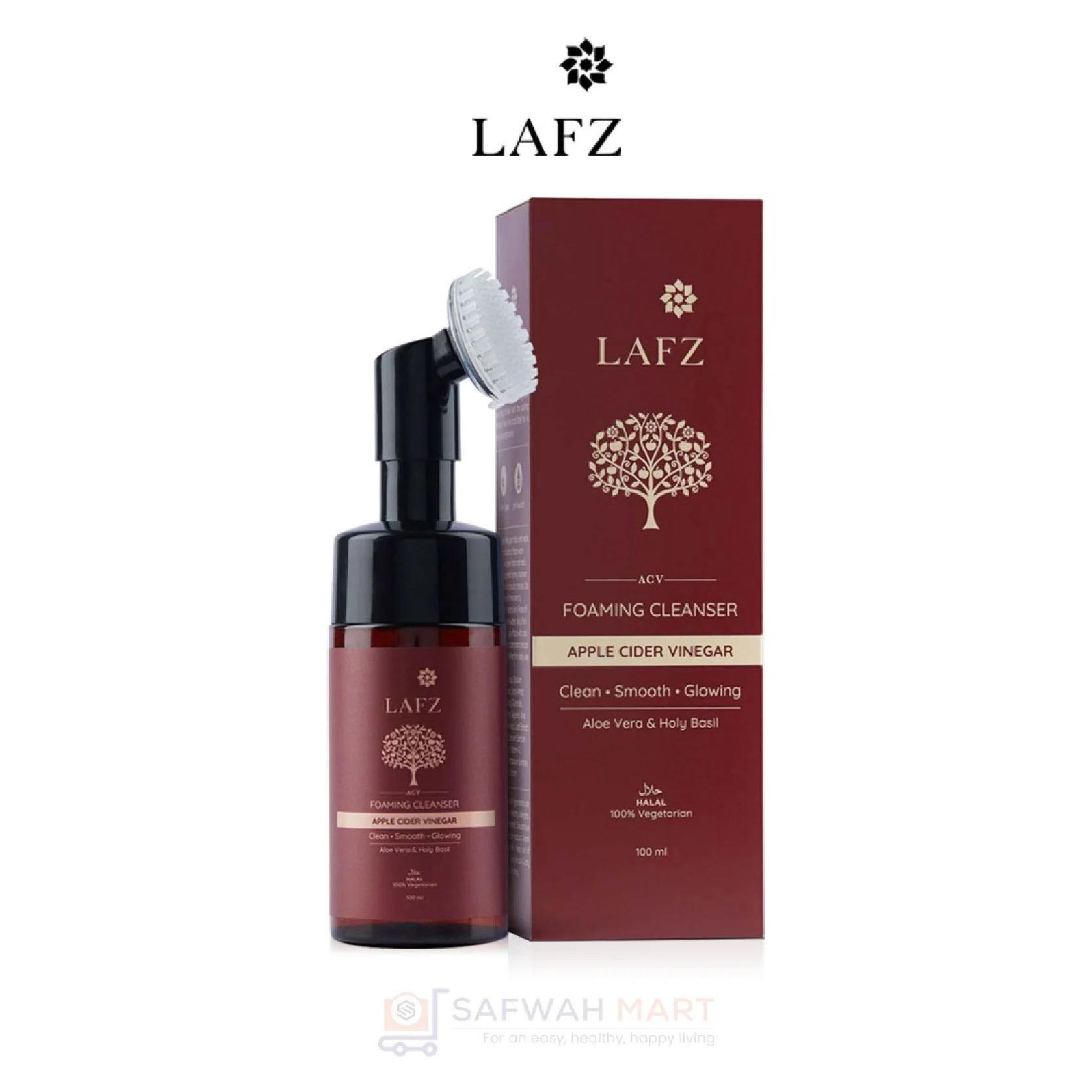 Lafz Apple Cider Vinegar Foaming Face Wash