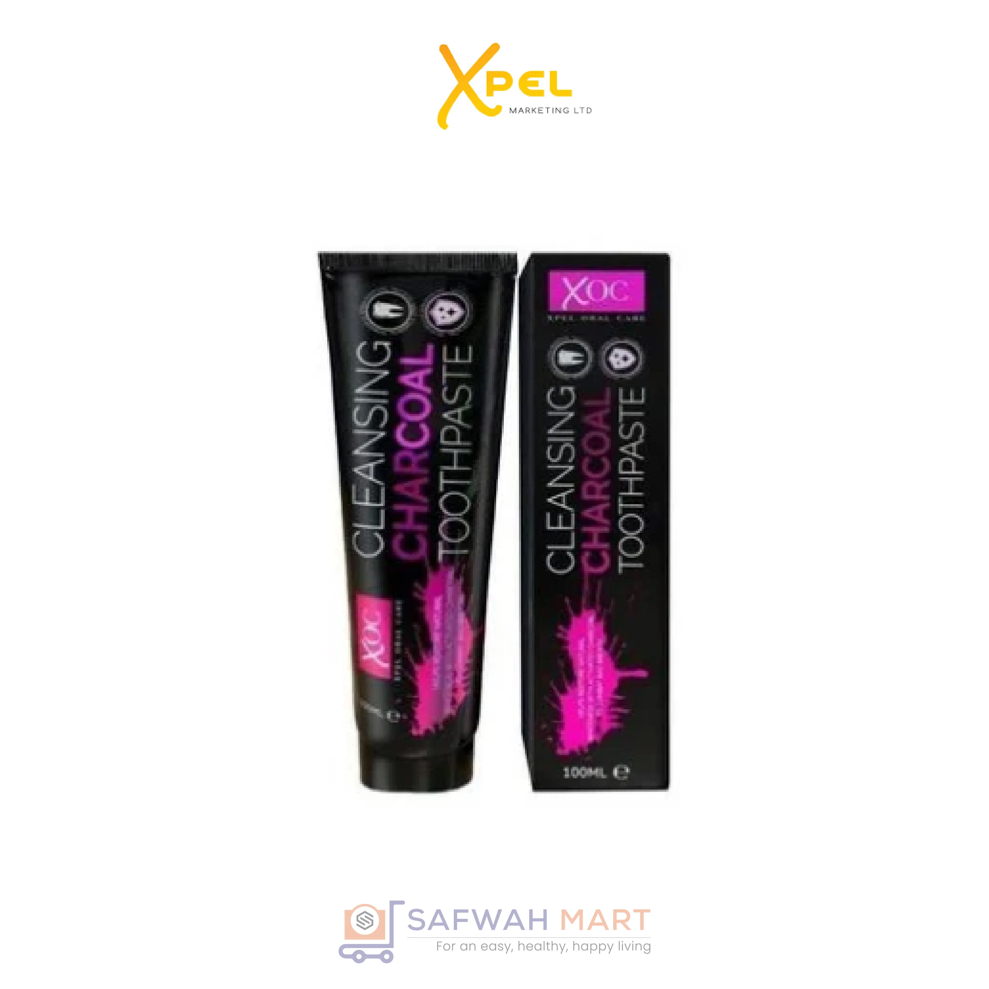 XOC Charcoal Toothpaste 100ML